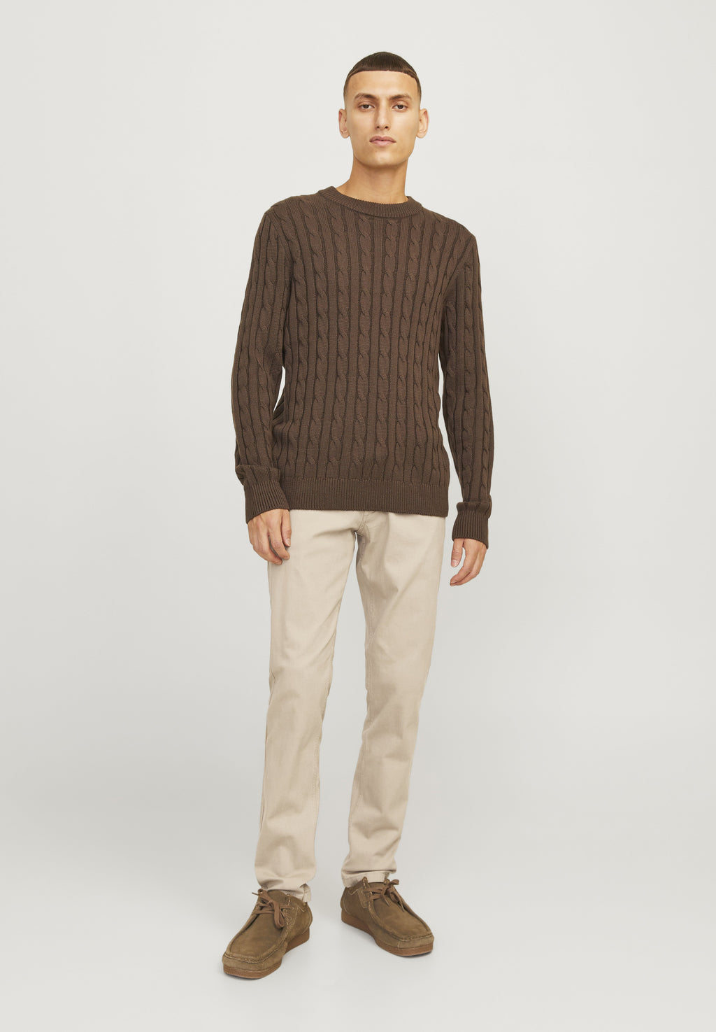 JJIMARCO JJDAVE 2 PACK - Chinos - Beige