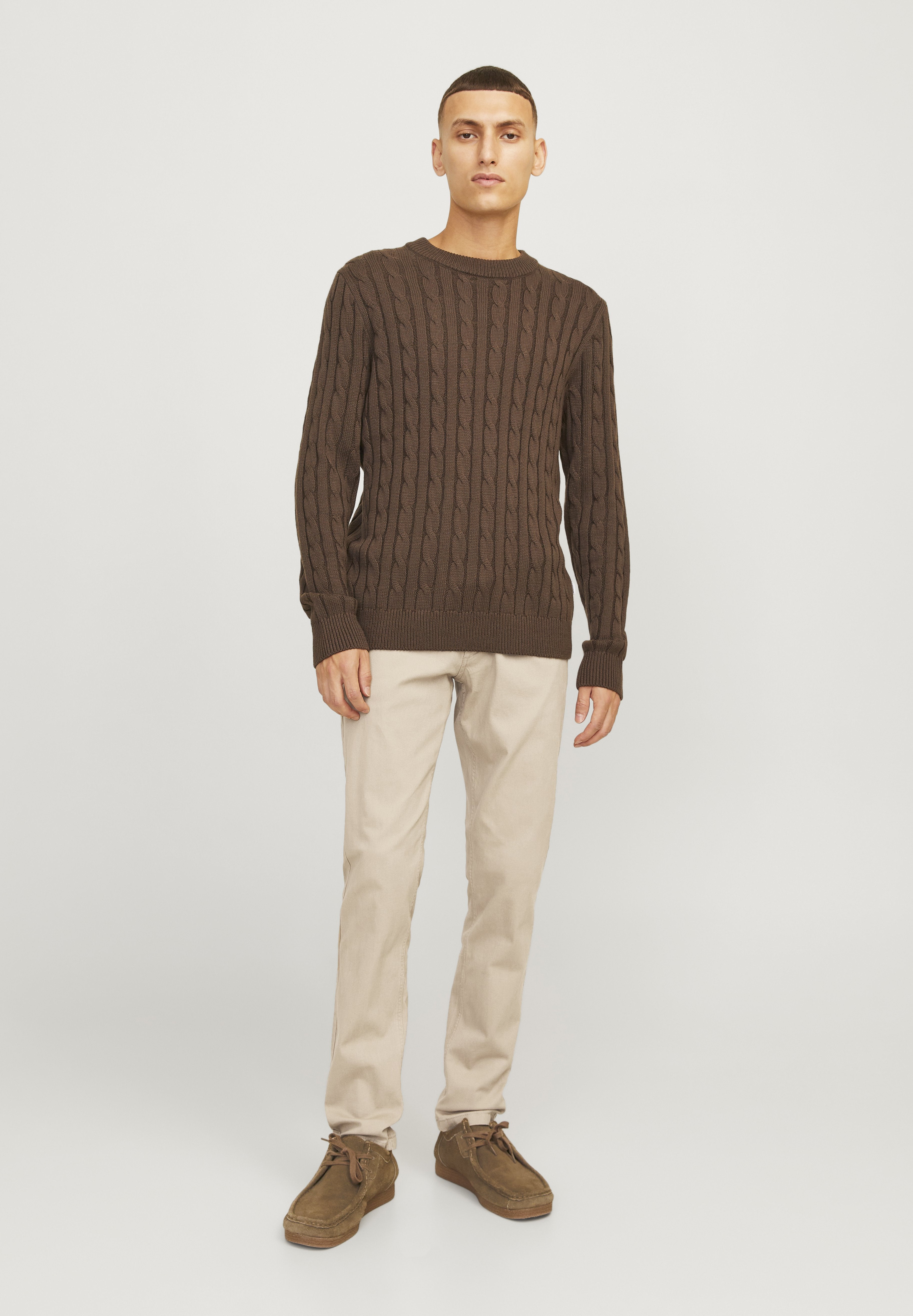 JJIMARCO JJDAVE 2 PACK - Chinos - Beige