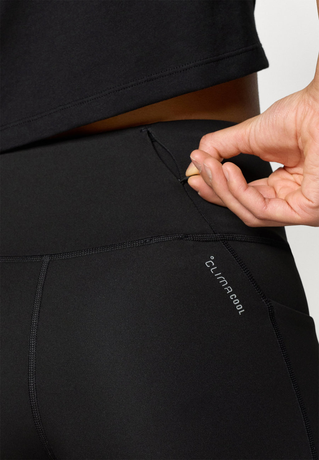 ADI 365 SHORT - Short running tights - black