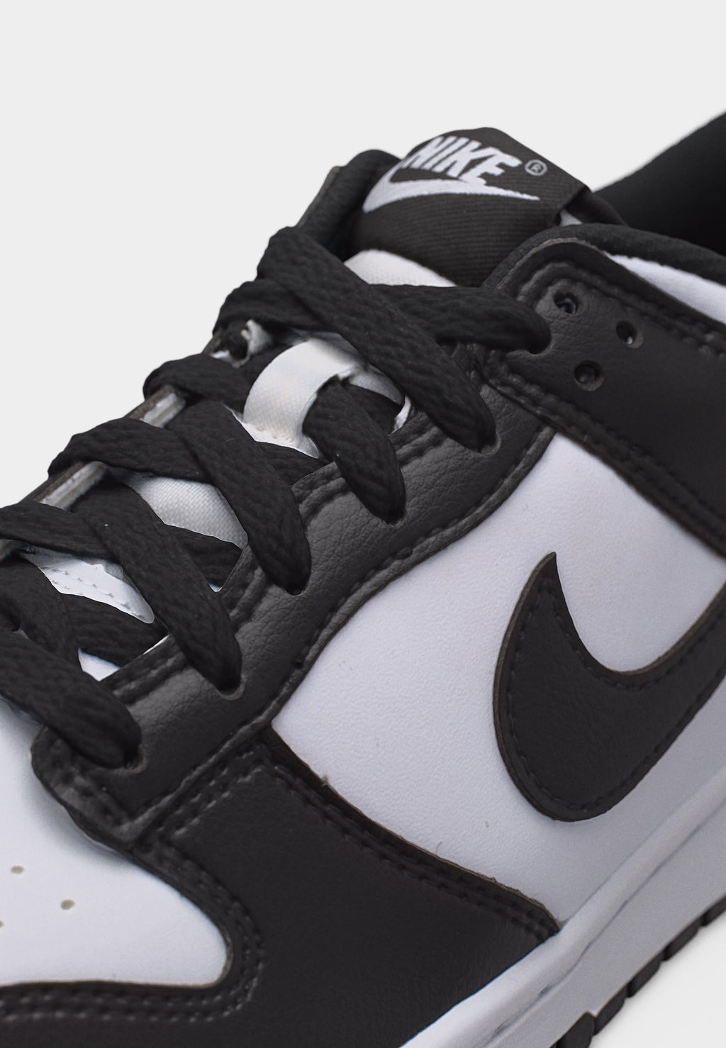 DUNK UNISEX - Trainers - white/black