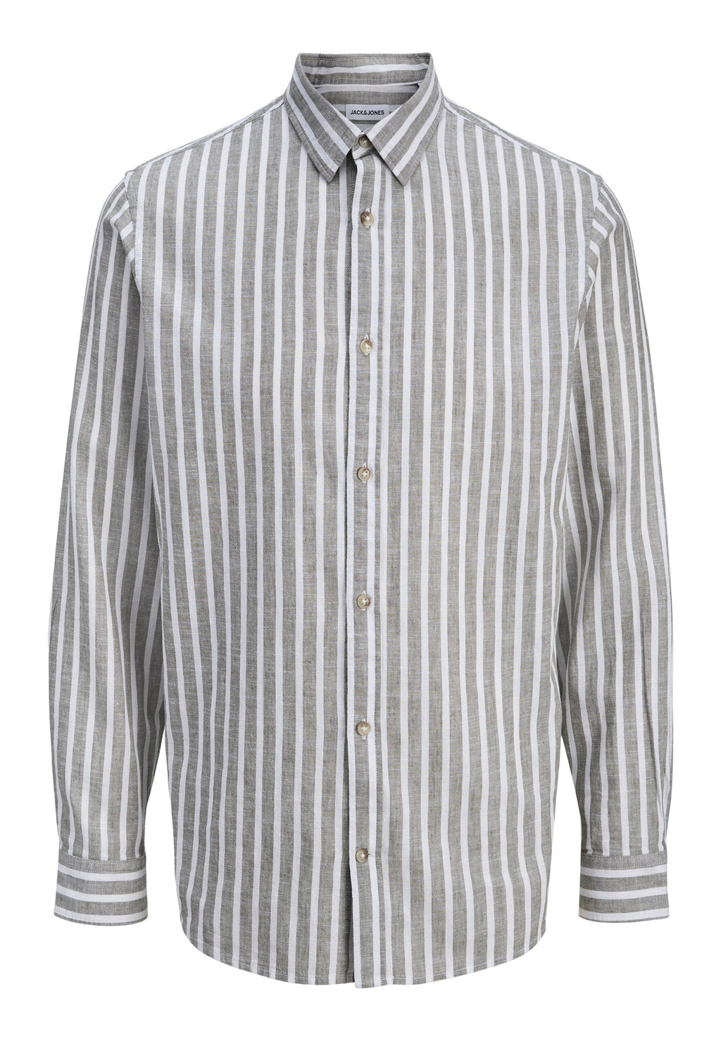 Casual Regular Fit - Shirt - vetiver