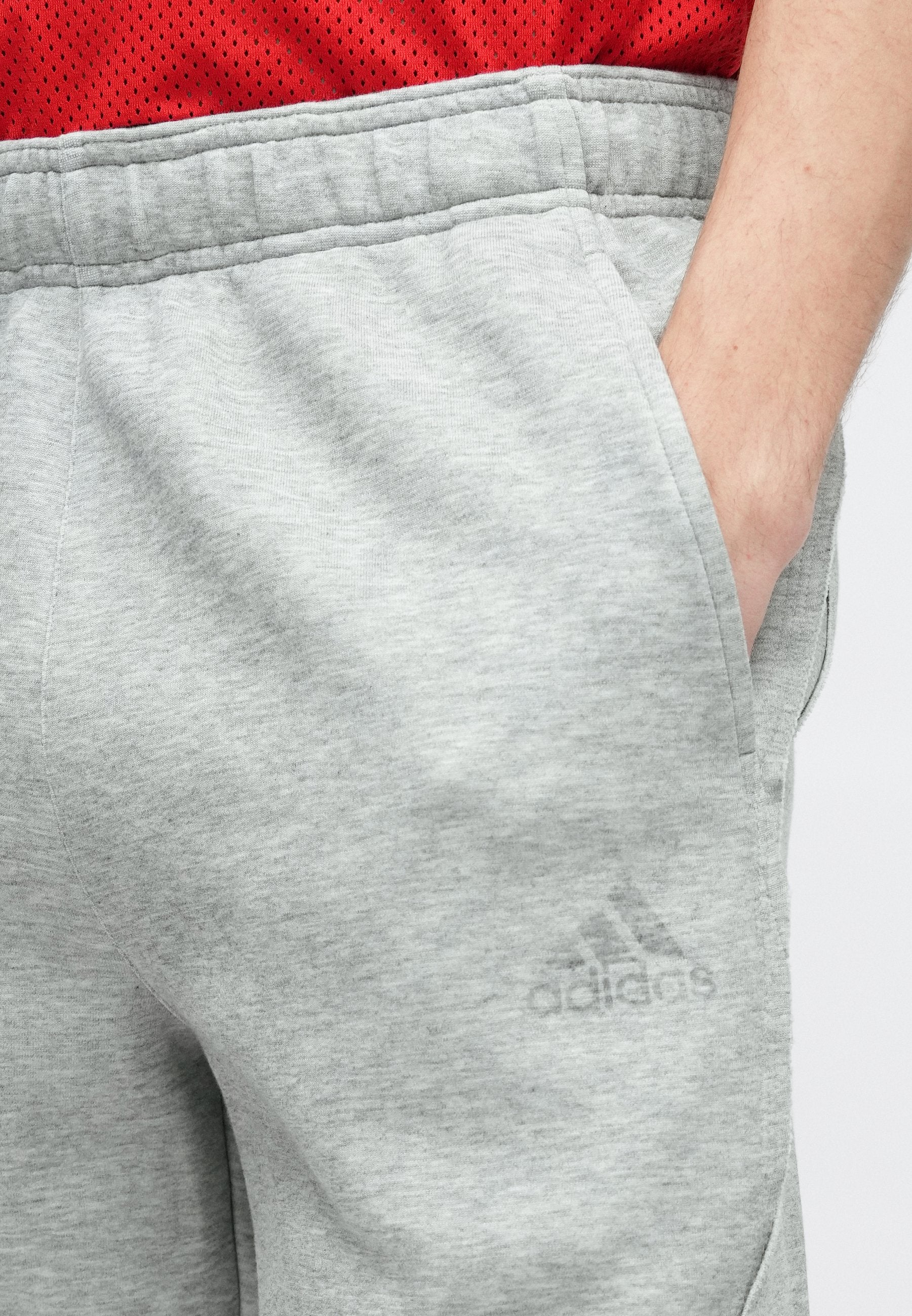 SPACER JORTS - Shorts - medium grey heather