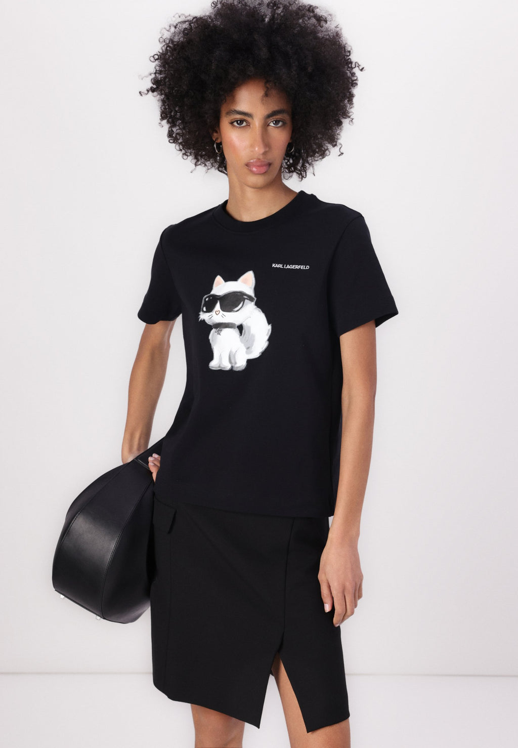 IKON CHOUPETTE - Print T-shirt - black