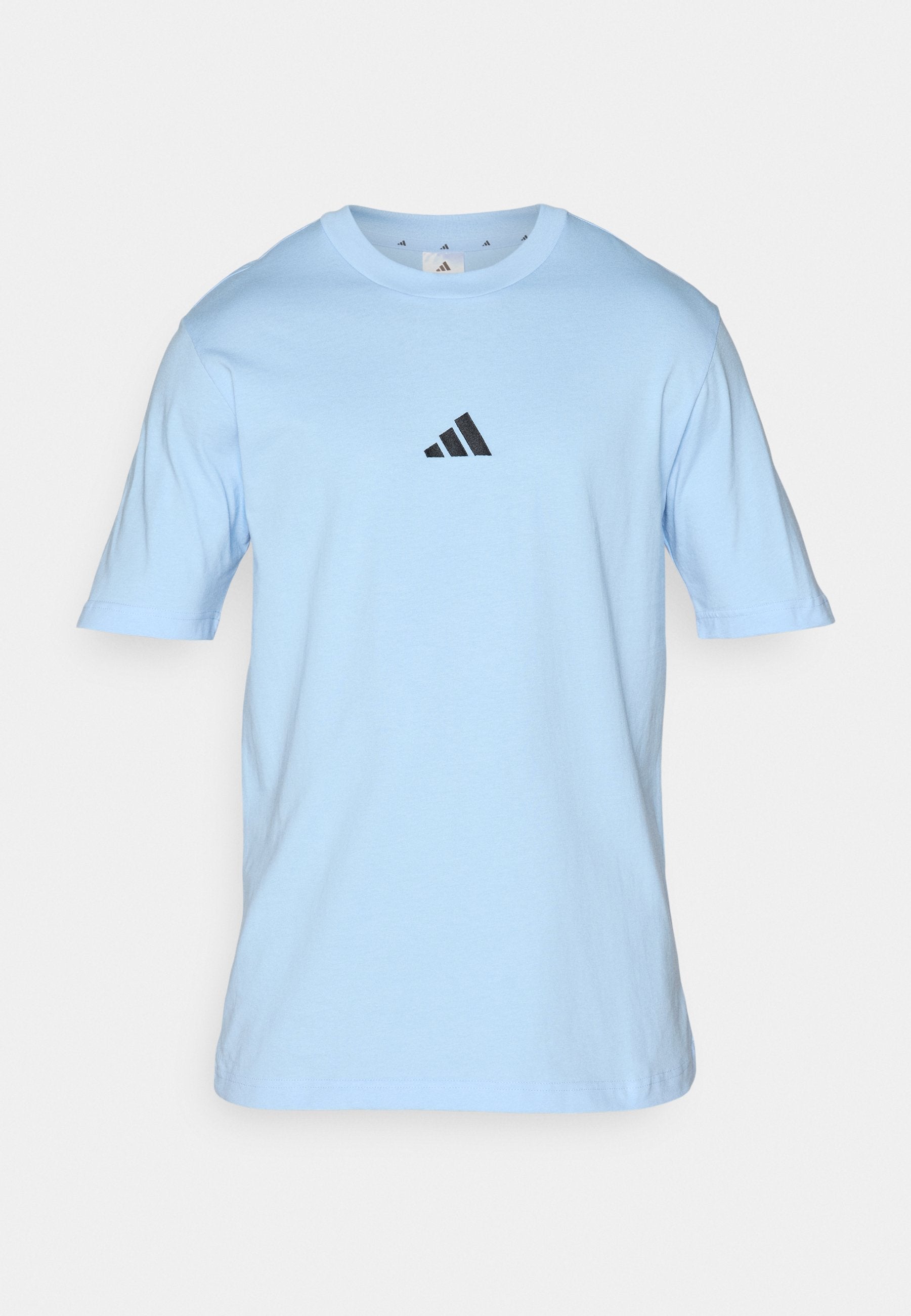 Basic T-shirt - glow blue/black