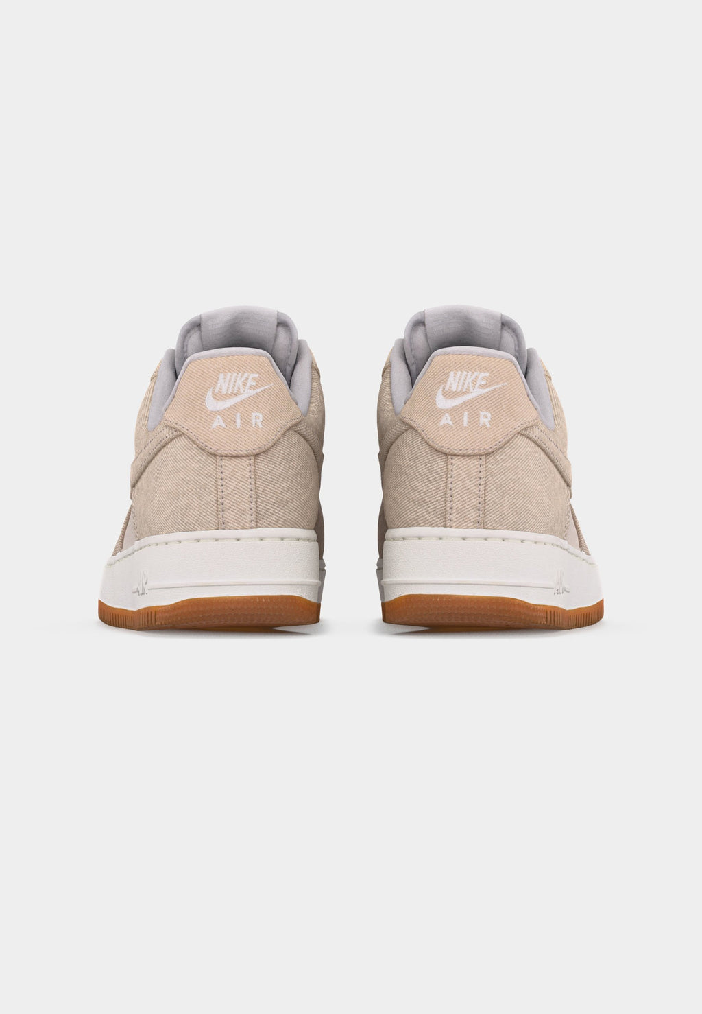 AIR FORCE 1 07 LV8 - Trainers - vast grey/summit white/med brown