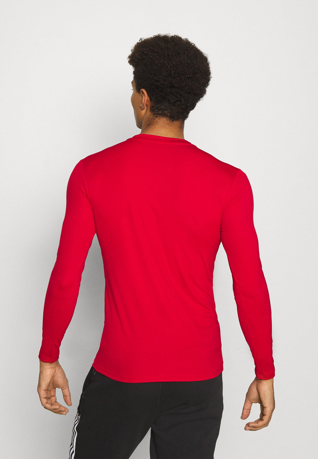 TEAM BASE TEE - Long sleeved top - red