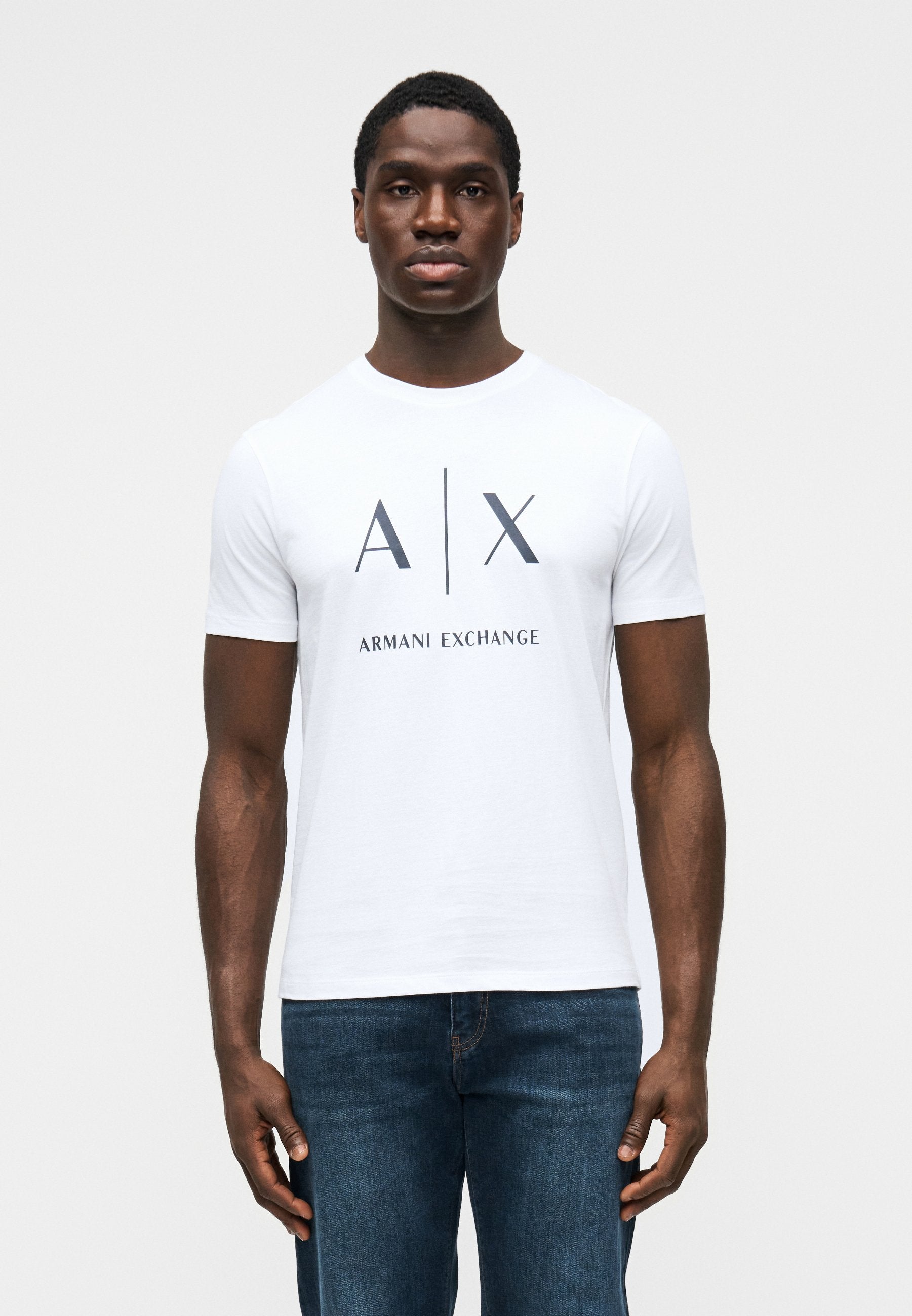 T-SHIRT SLIM FIT - Print T-shirt - white