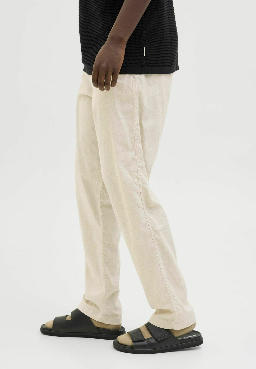 Joggers Relaxed Fit - Trousers - moonbeam