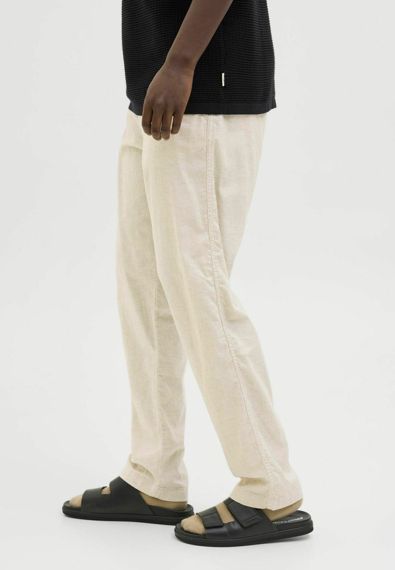 Joggers Relaxed Fit - Trousers - moonbeam
