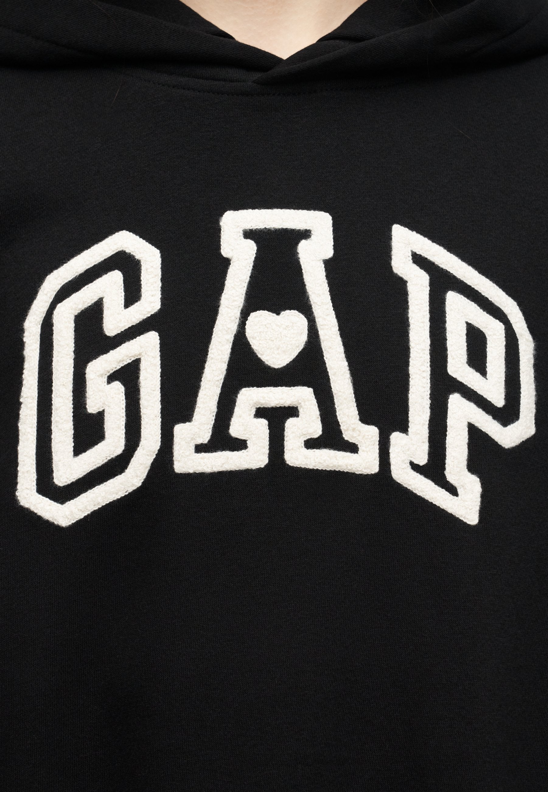 LOGO BARREL HOODIE - Hoodie - black