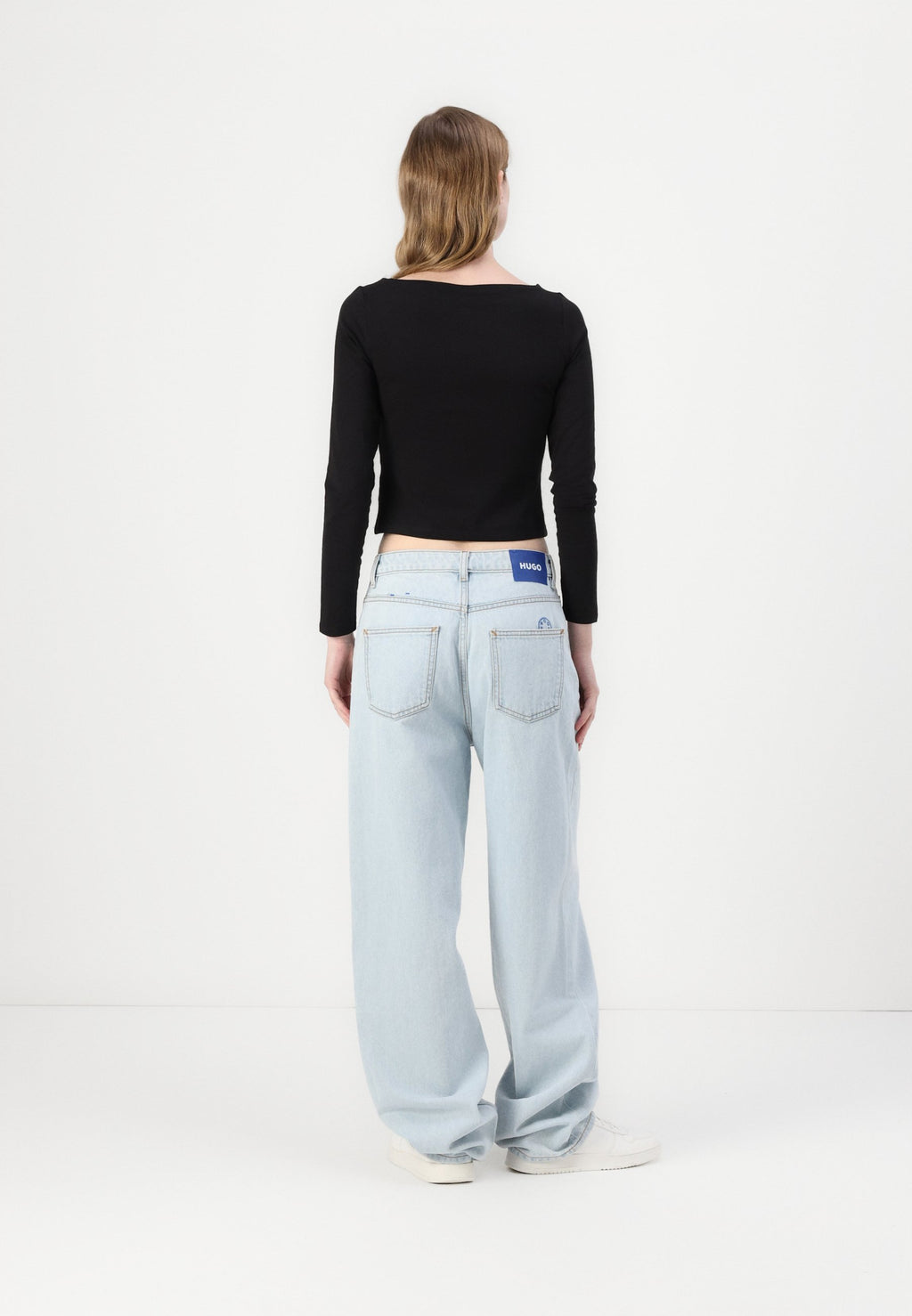 LENI - Wide Leg - turquoise/aqua