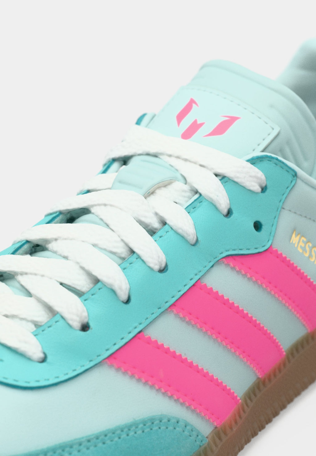 Indoor football boots - halo mint/lucid pink