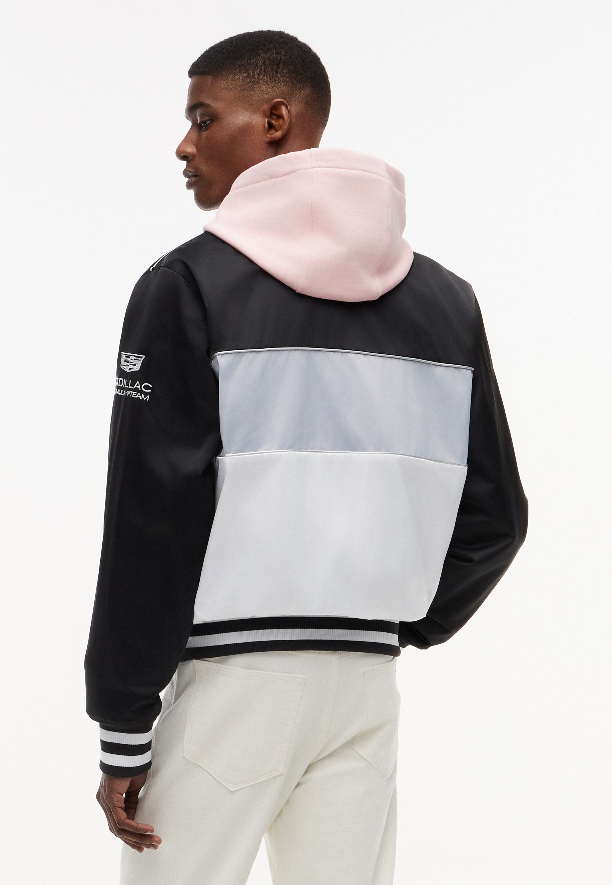 TH X CADILLAC FORMULA 1 TEAM MIAMI RACE JACKET UNISEX - Bomber Jacket - white /black/chrome-coloured