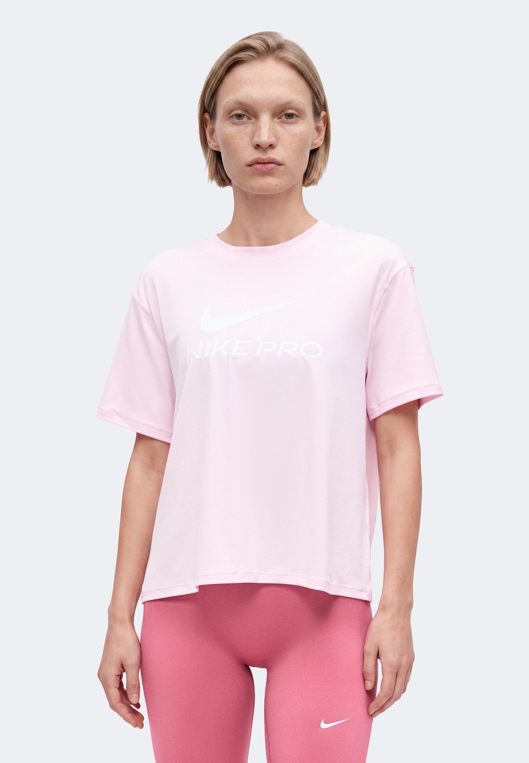 365 LOOSE - Sports T-shirt - pink foam/white