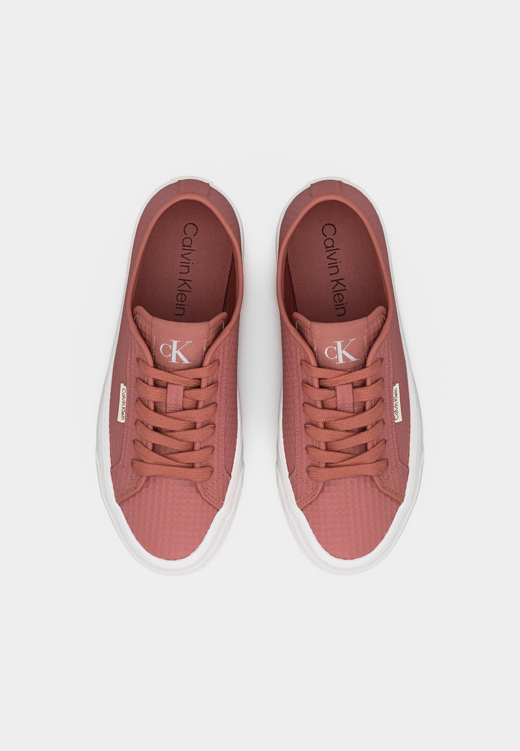 LACE UP - Trainers - blush