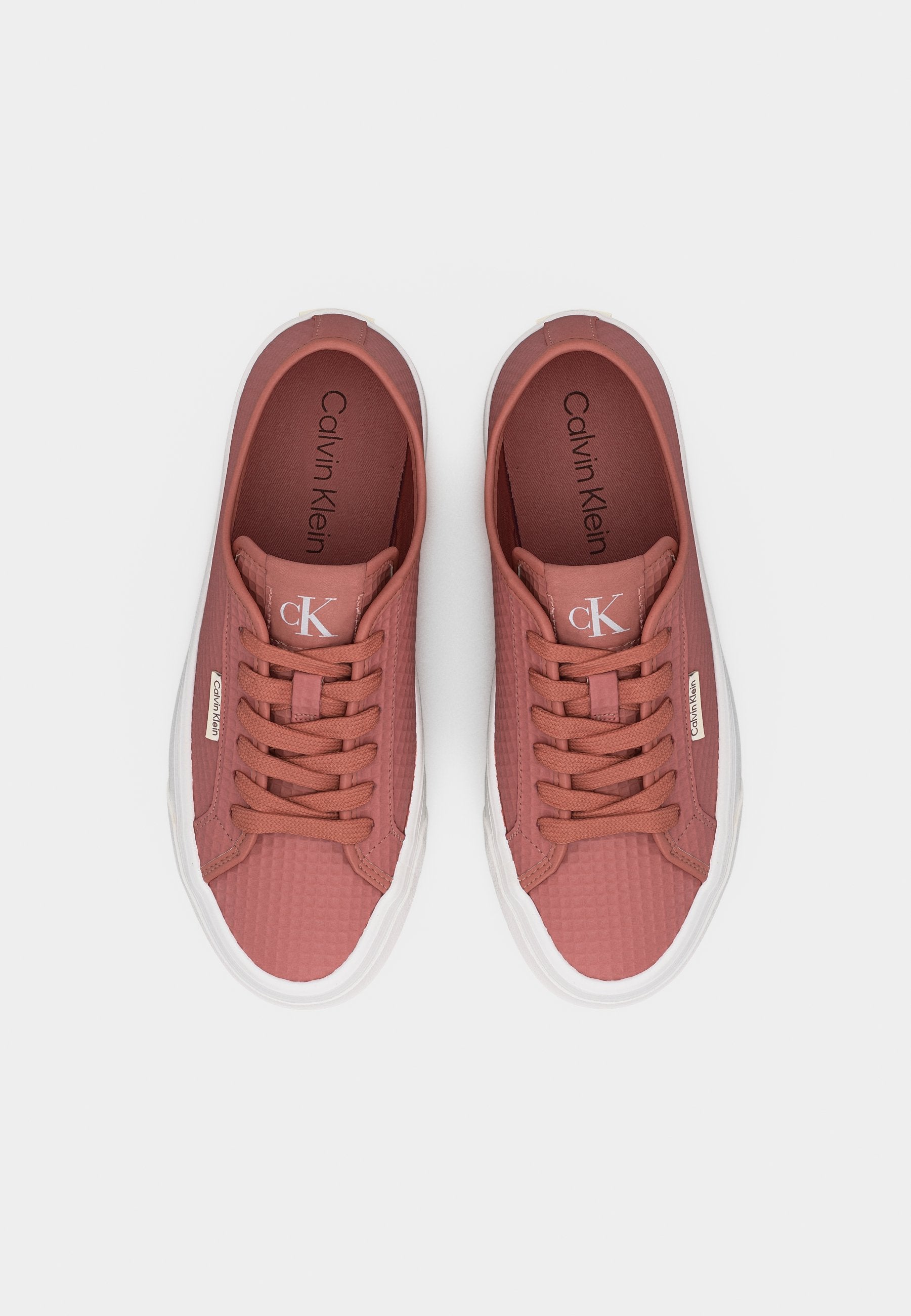 LACE UP - Trainers - blush