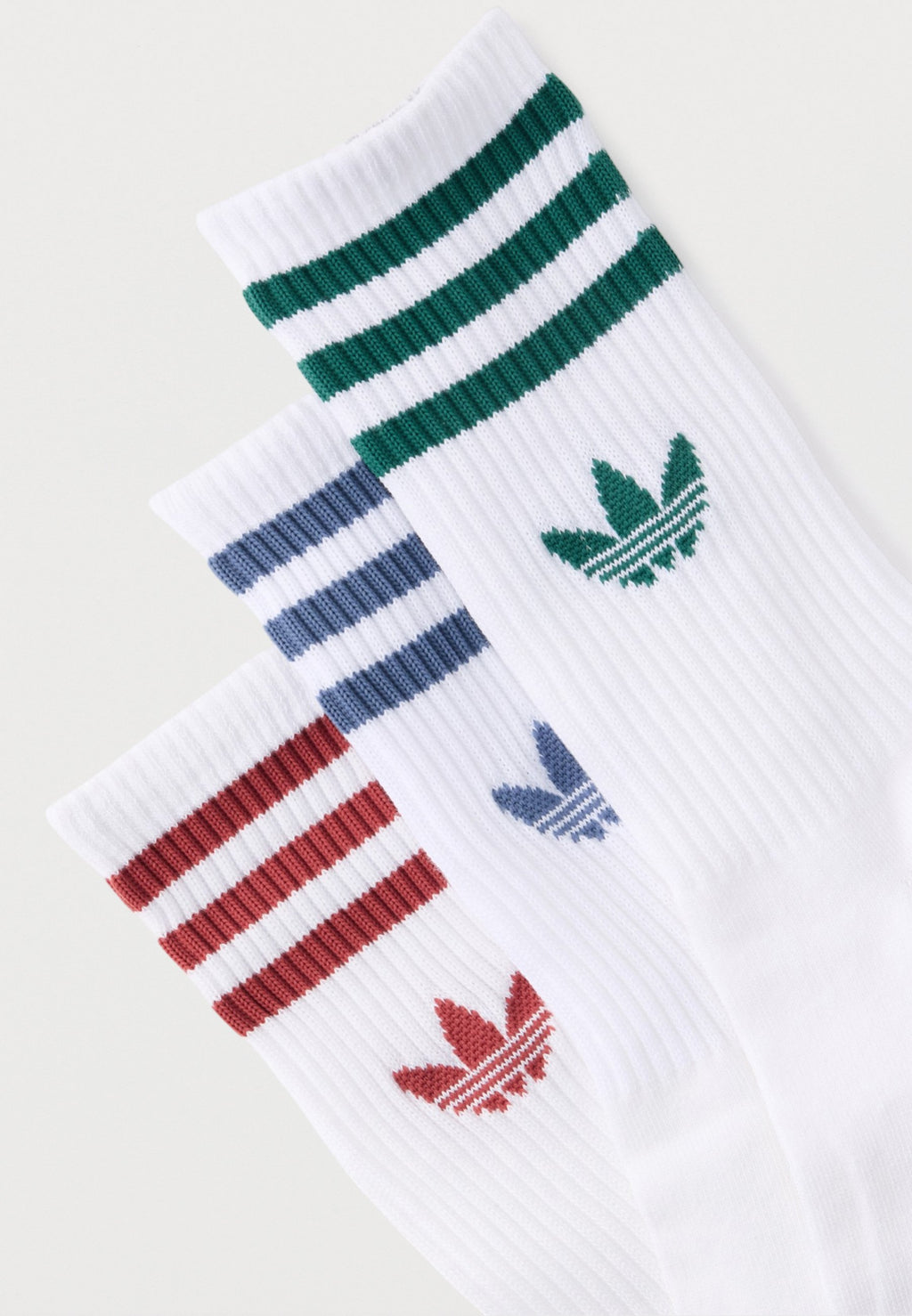 STRIPES CREW UNISEX 3 PACK - Socks - multi-coloured/ white