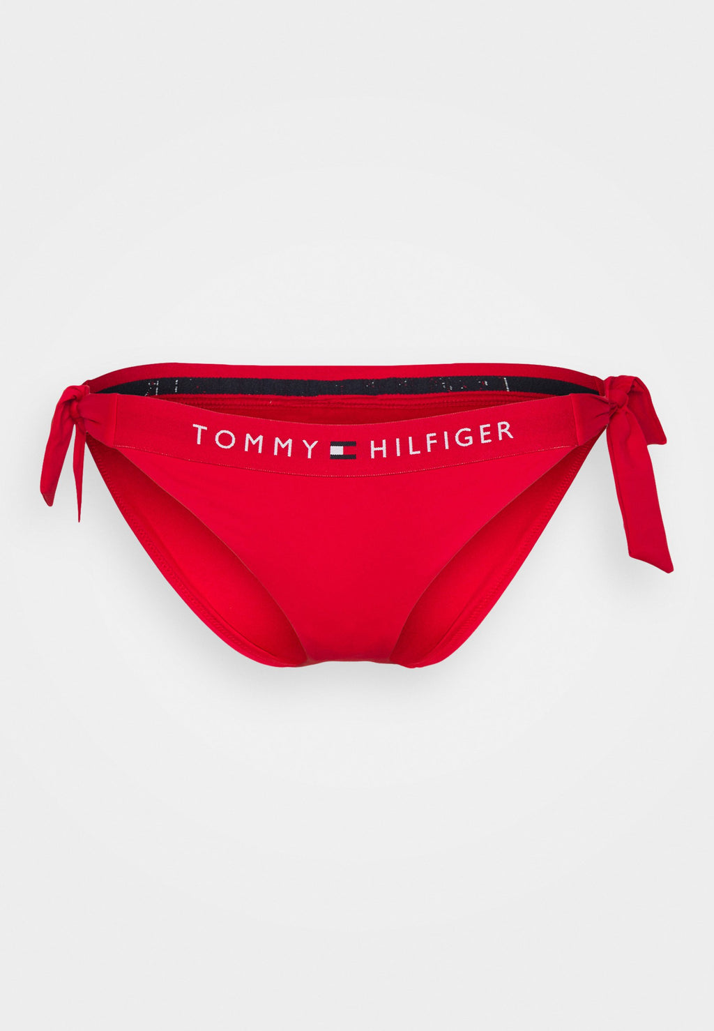 SIDE TIE - Bikini bottoms - primary red