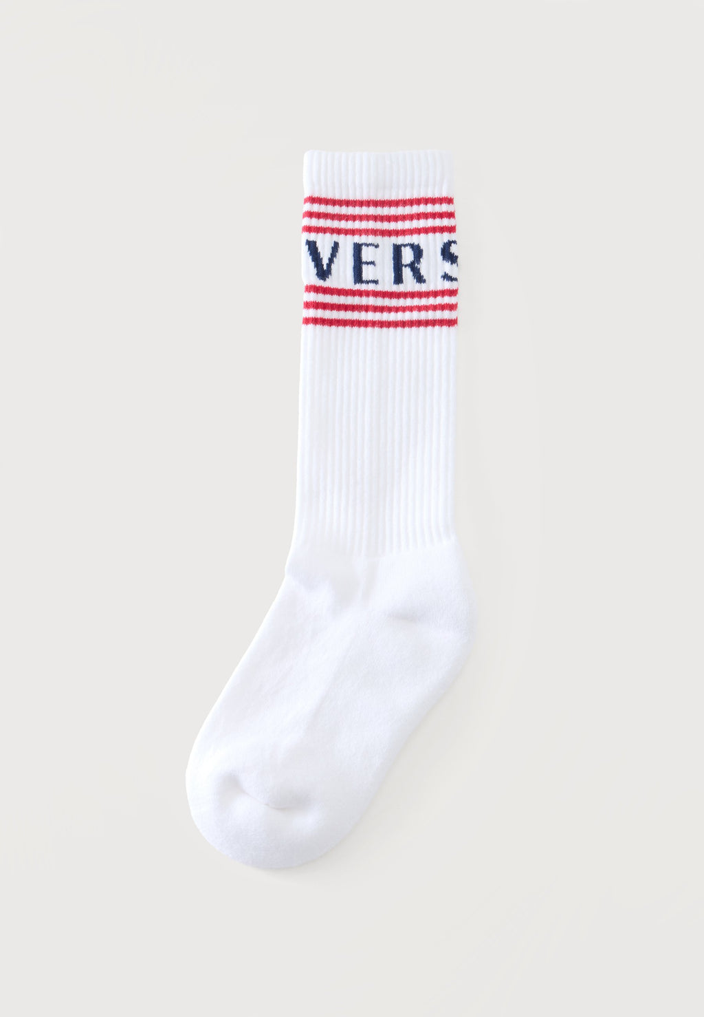ATHLETIC UNISEX - Socks - white/dark navy/lipstick red