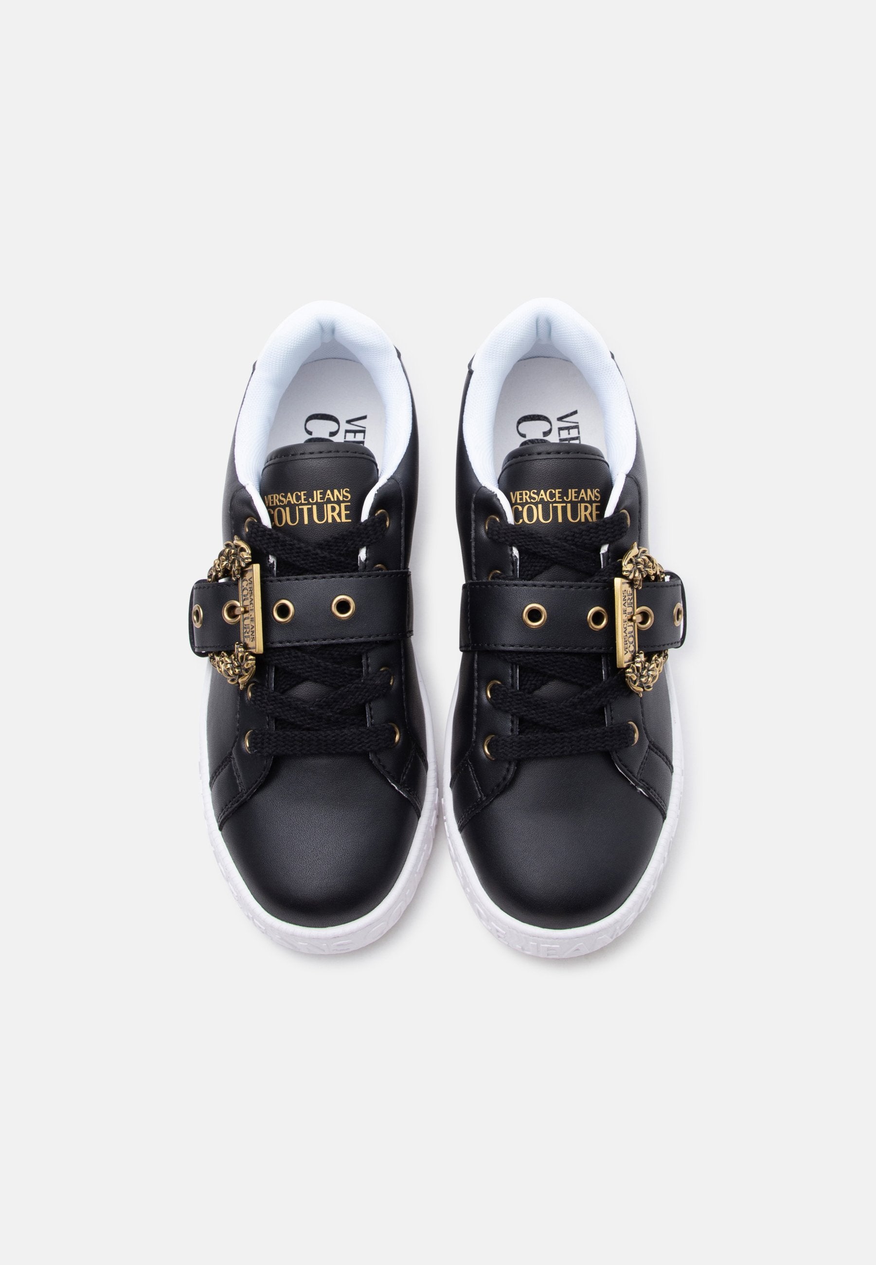 FONDO COURT - Trainers - black/gold-coloured