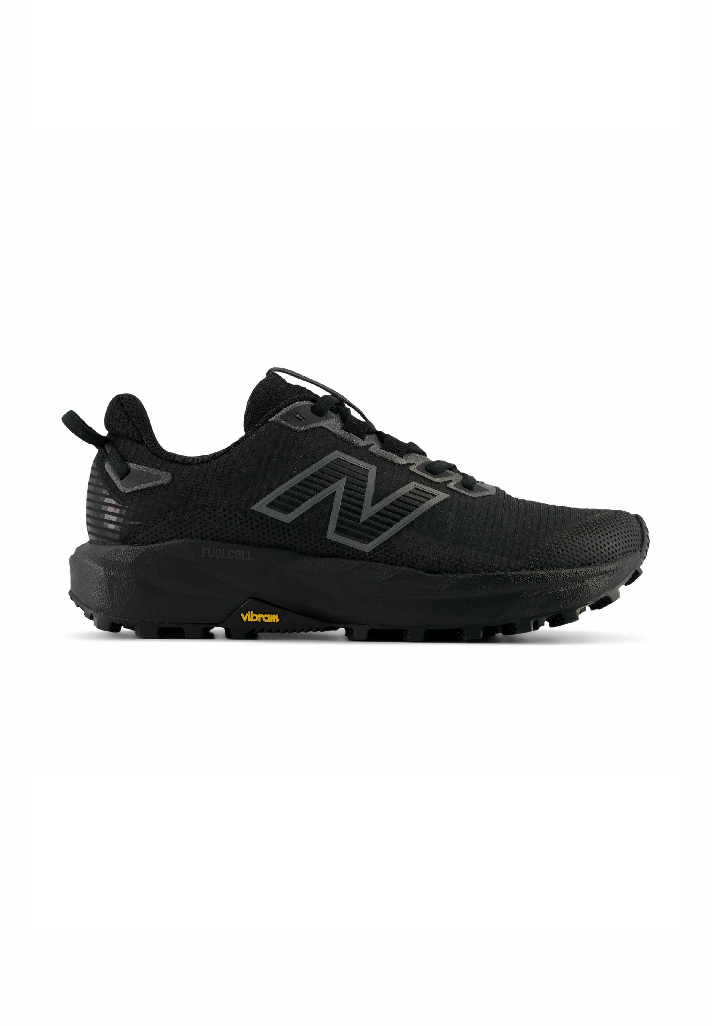 FUELCELL REBEL TRAIL - Trail running shoes - black black metallic