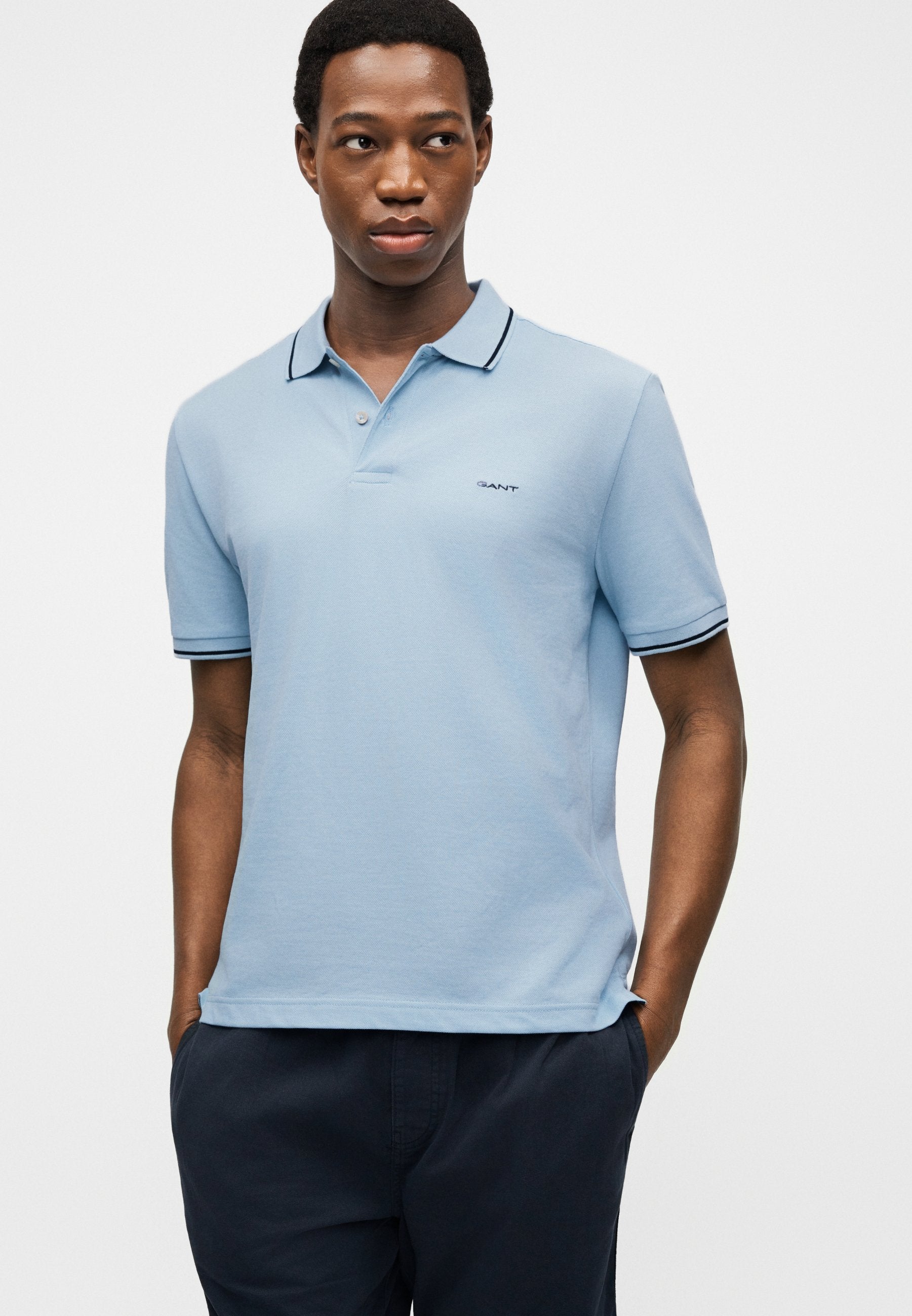 TIPPING - Polo shirt - fresh blue