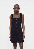 PINTUCK DROPWAIST DRESS - Day dress - true black