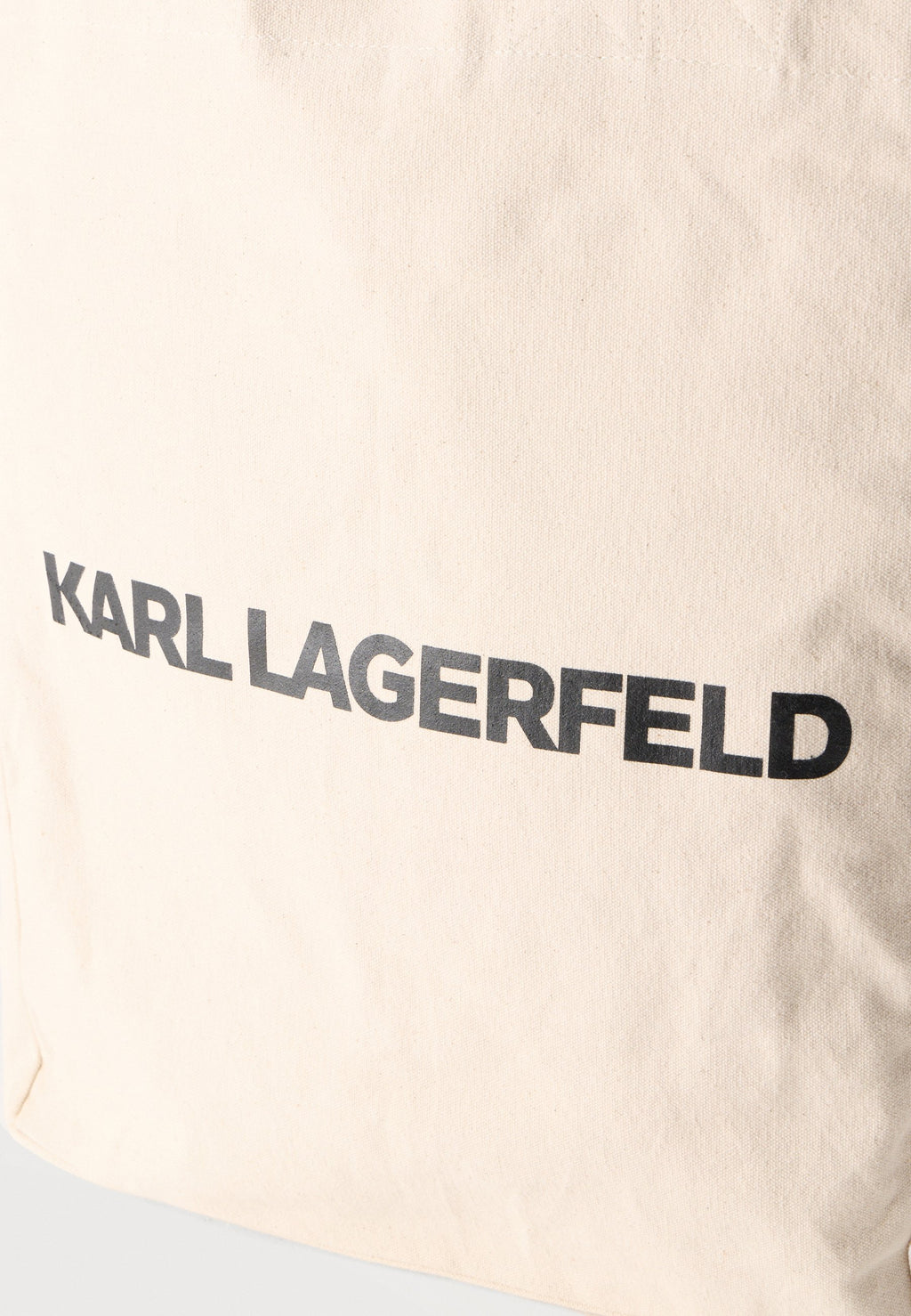 ELONGATED LOGO TOTE  UNISEX - Tote bag - natural