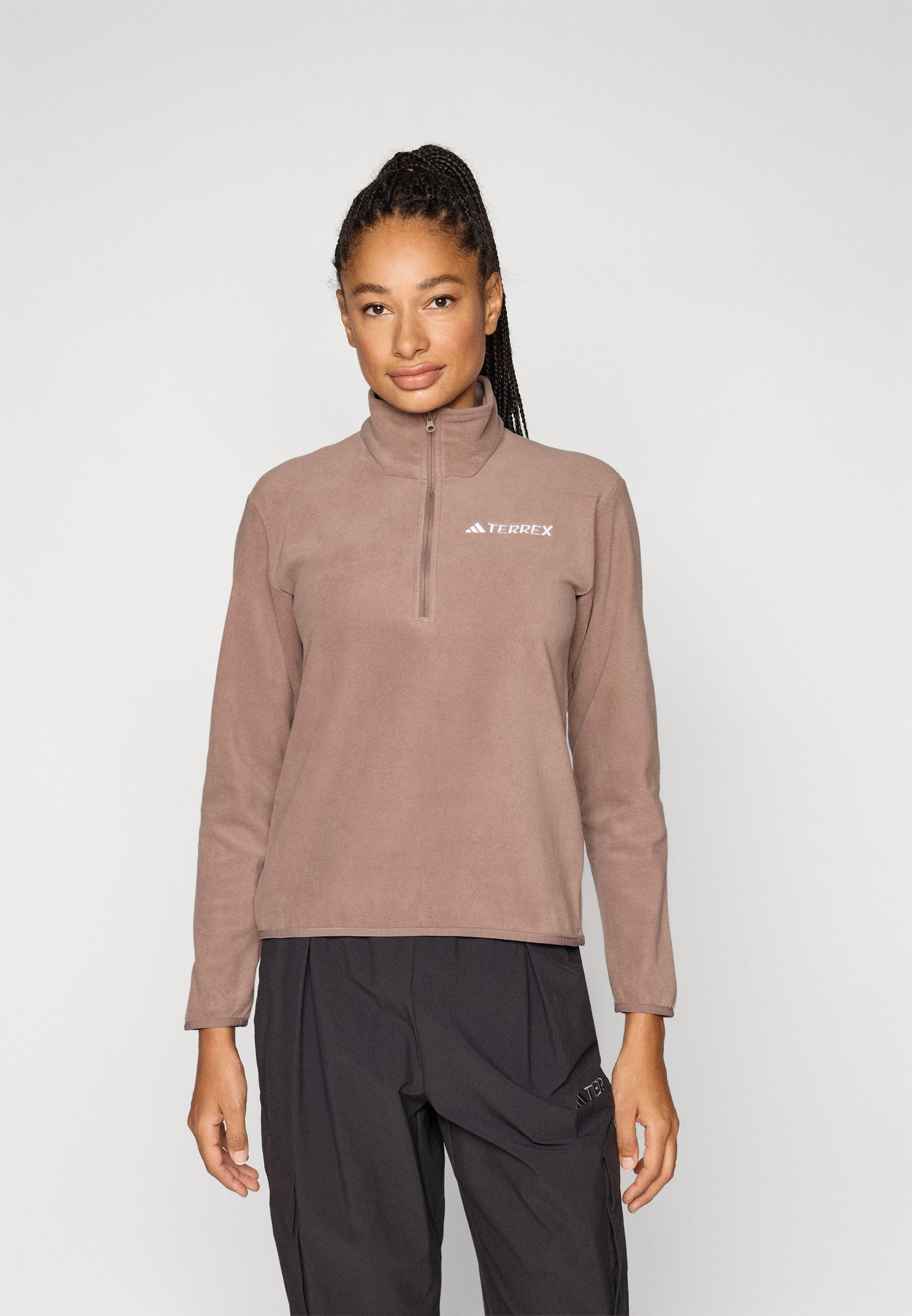 Fleece jumper - trace brown
