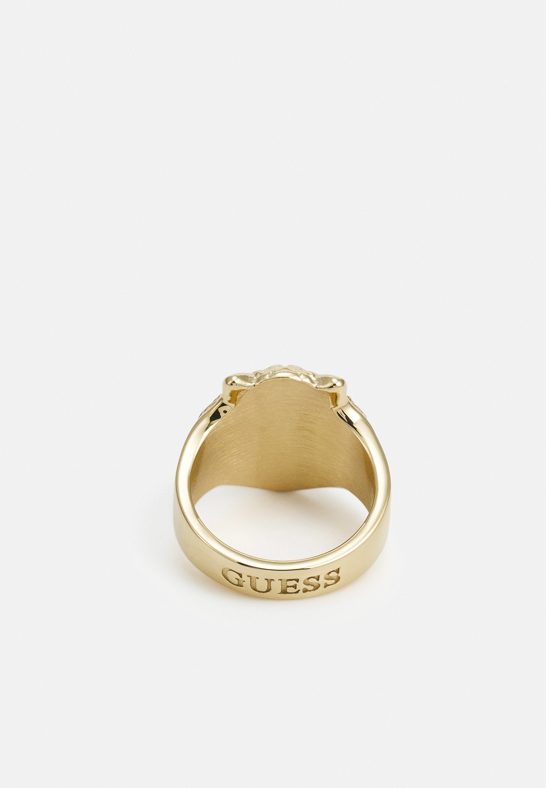 LION HEAD - Ring - yellow gold-coloured