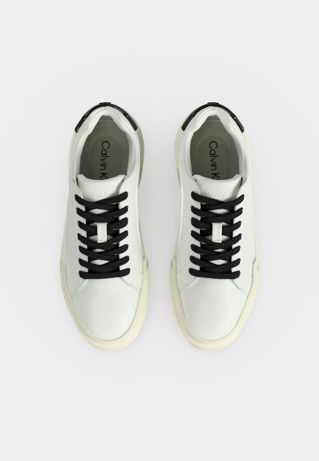 CHUNKY CUPSOLE LACEUP - Trainers - bright white/black/off white