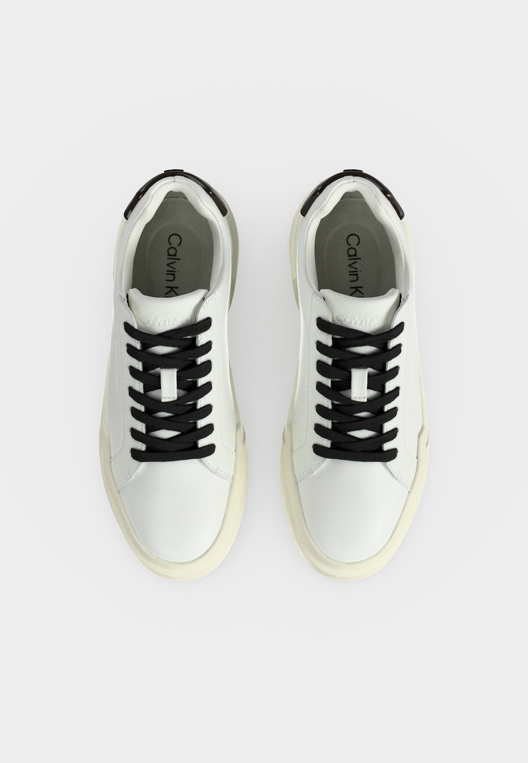 CHUNKY CUPSOLE LACEUP - Trainers - bright white/black/off white