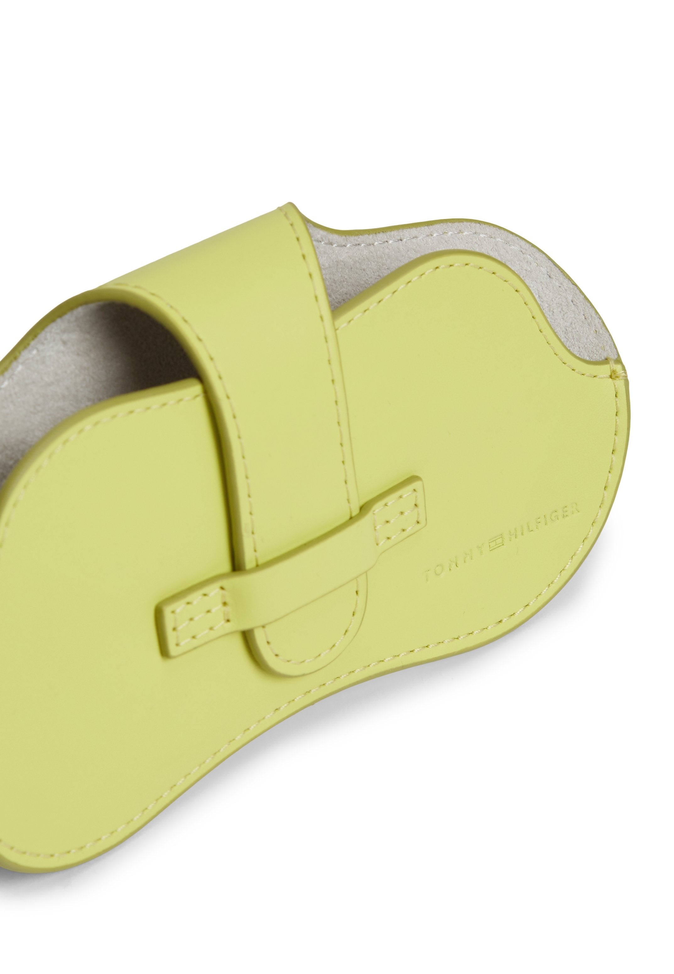 LEATHER BEACH SUNGLASSES CASE - Other accessories - lime zing