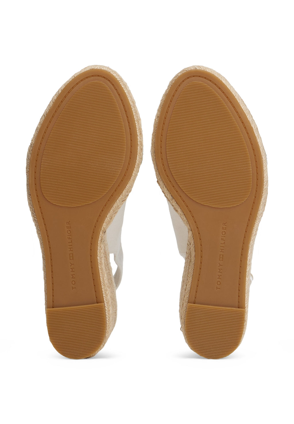 HEMP SLINGBACK WEDGE ESPADRILLES - صنادل علوية - إكرu