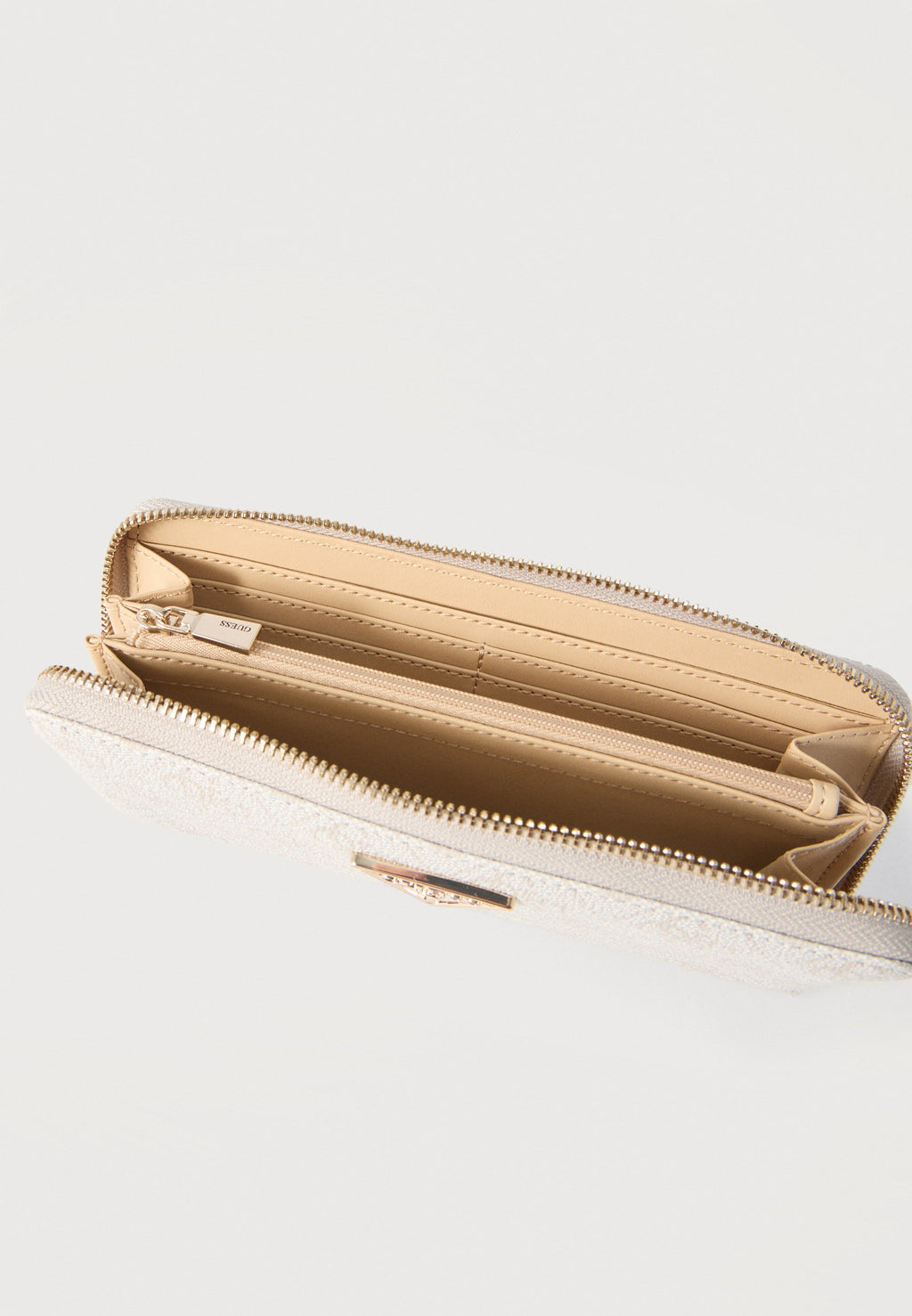 LAUREL LARGE ZIP AROUND - Wallet - bone