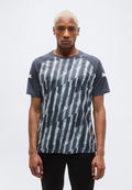 INDIVIDUALLIGA GRAPHIC  - Sports T-shirt - gray/vapor gray/icy blue