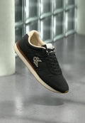 RETRO RUNNER - Trainers - black/light cashew