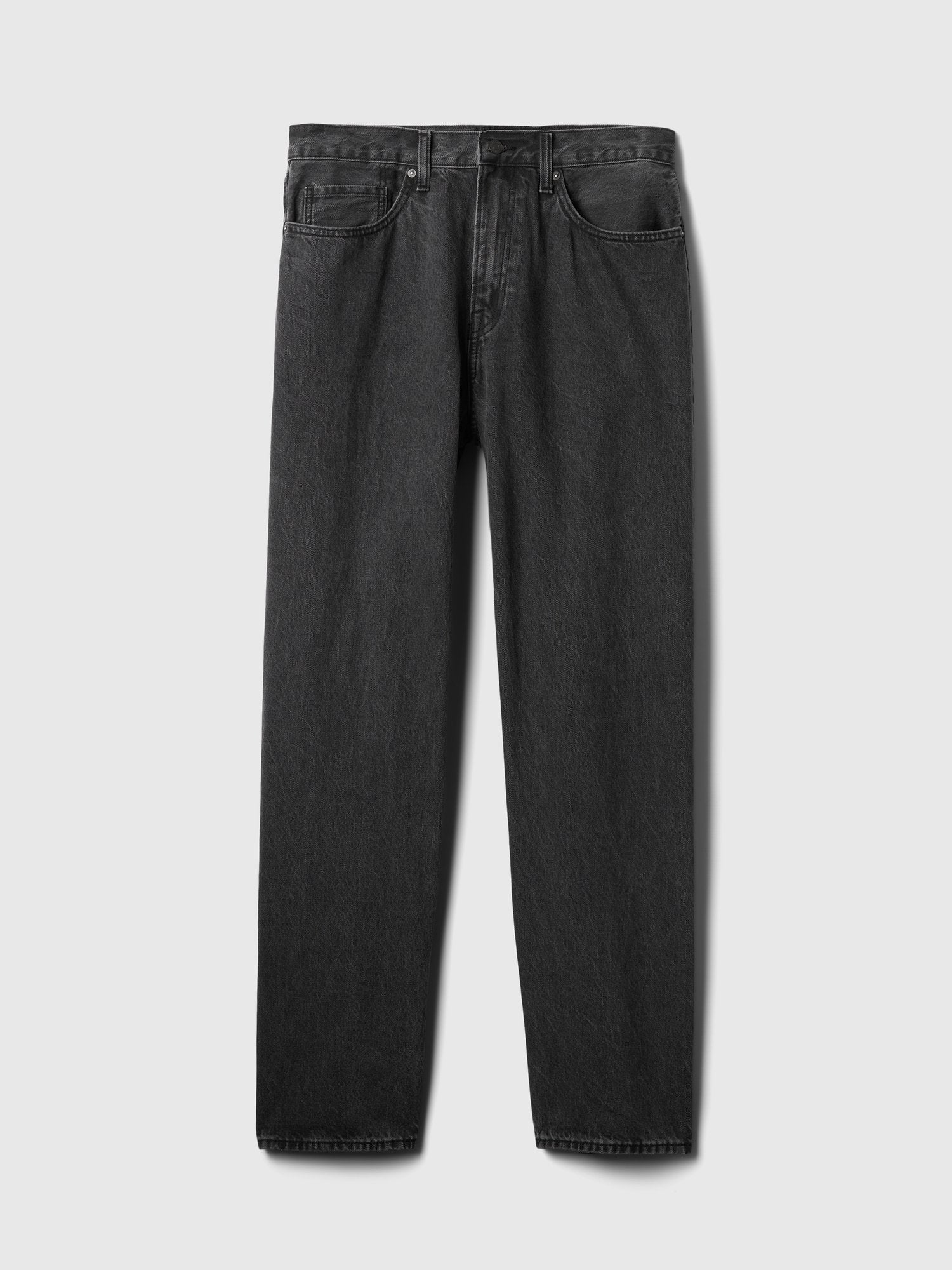 BAGGY FIT RIGID UNISEX - Baggy Jeans - washed black