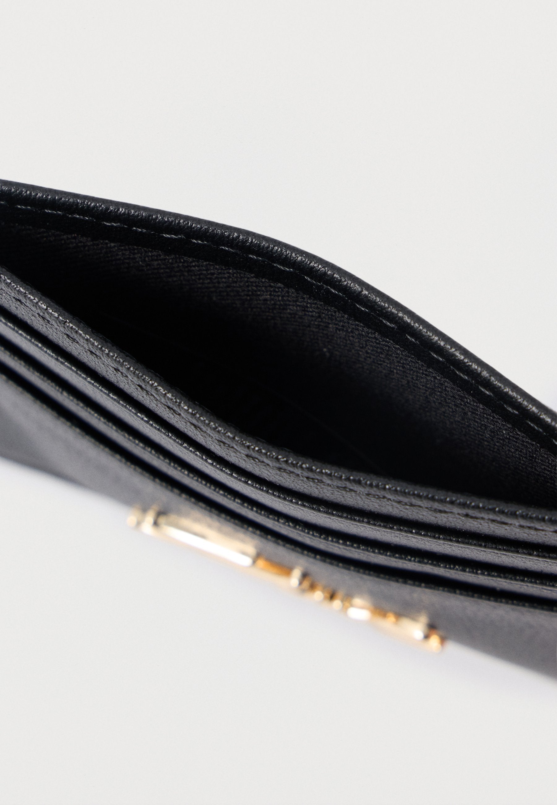 SIGNATURE CARD HOLDER - Wallet - black/gold-coloured
