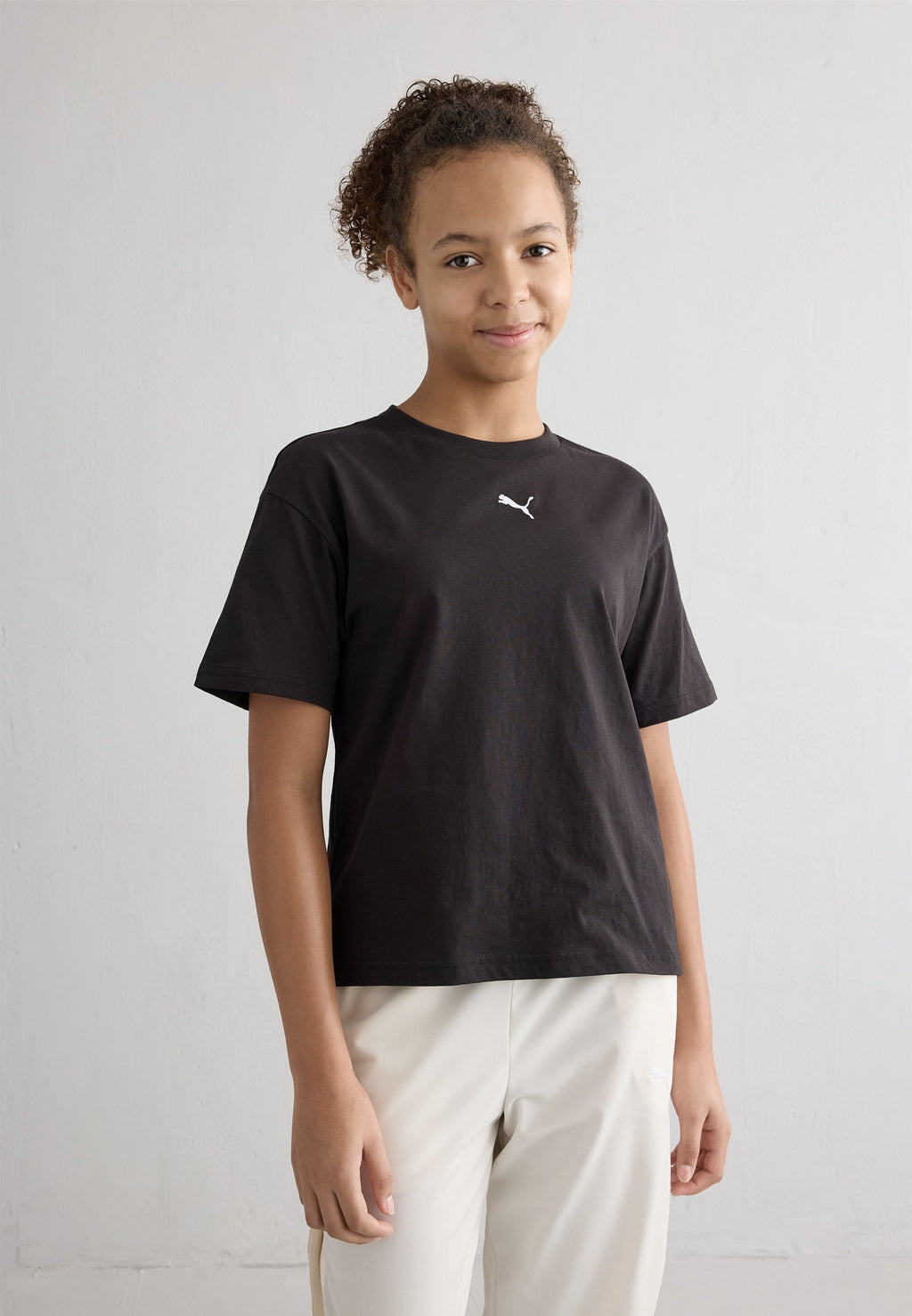 BOL KESİM TİŞÖRT UNISEX - Spor Tişörtü - siyah