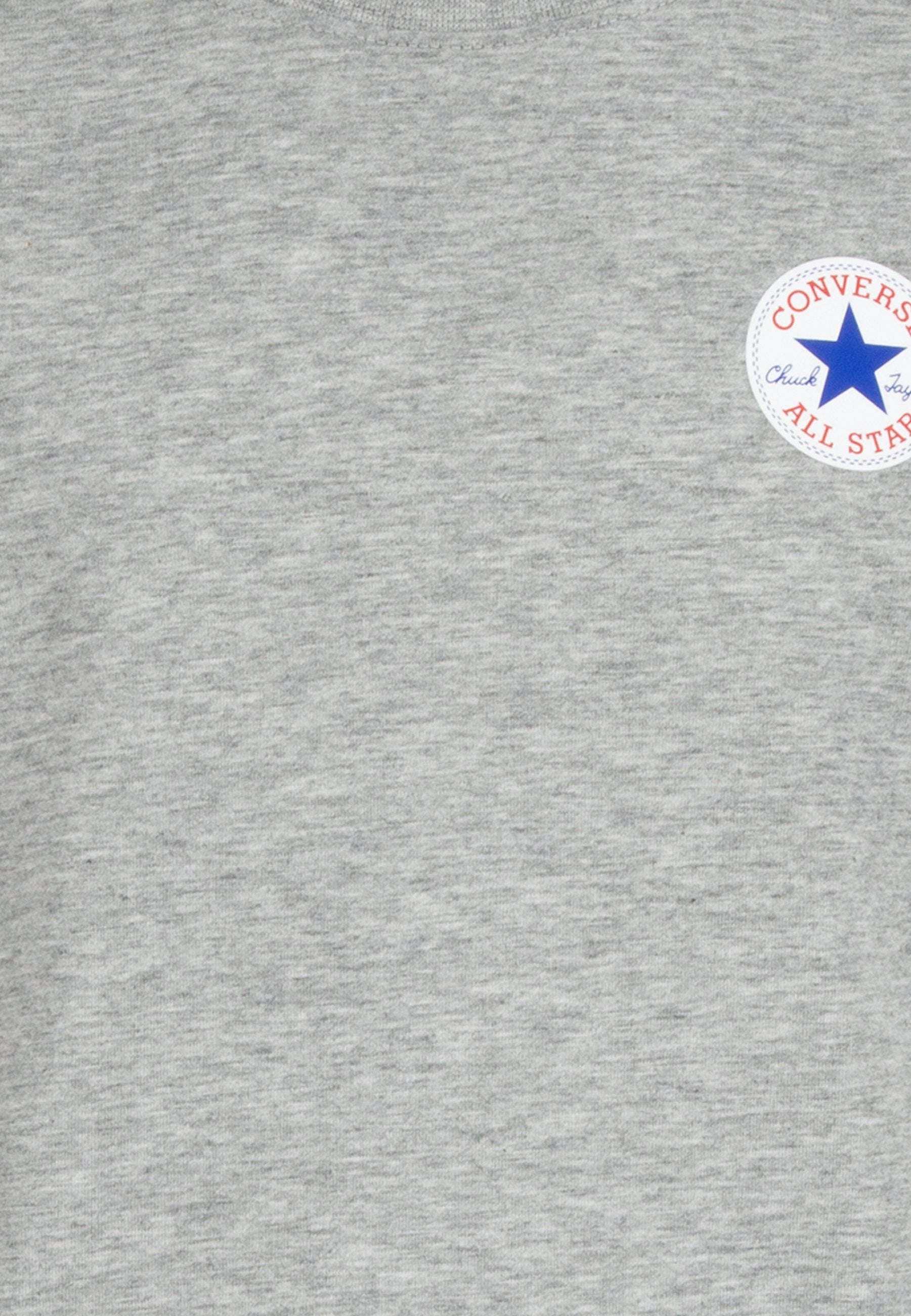 PRINTED TEE - Basic T-shirt - grey heather