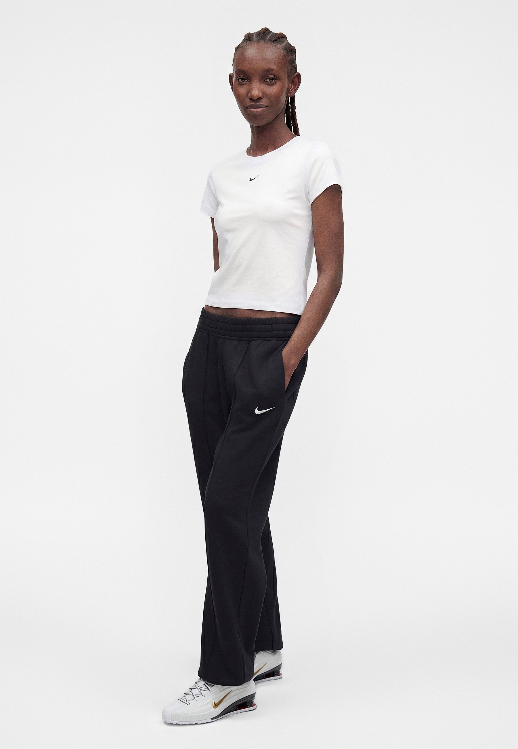Basic T-shirt - white/black
