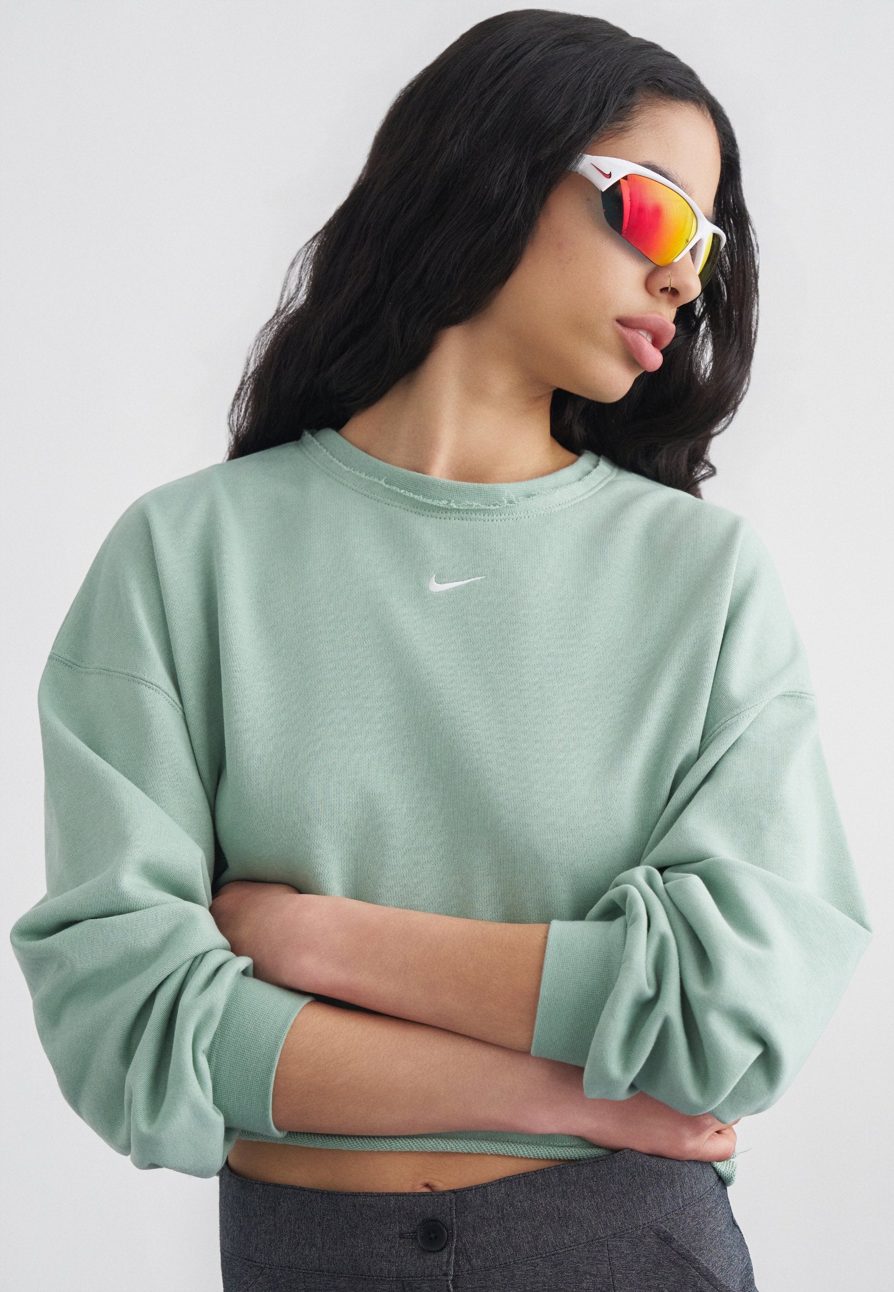 CHILL CREW - Sweatshirt - buhar/yelken