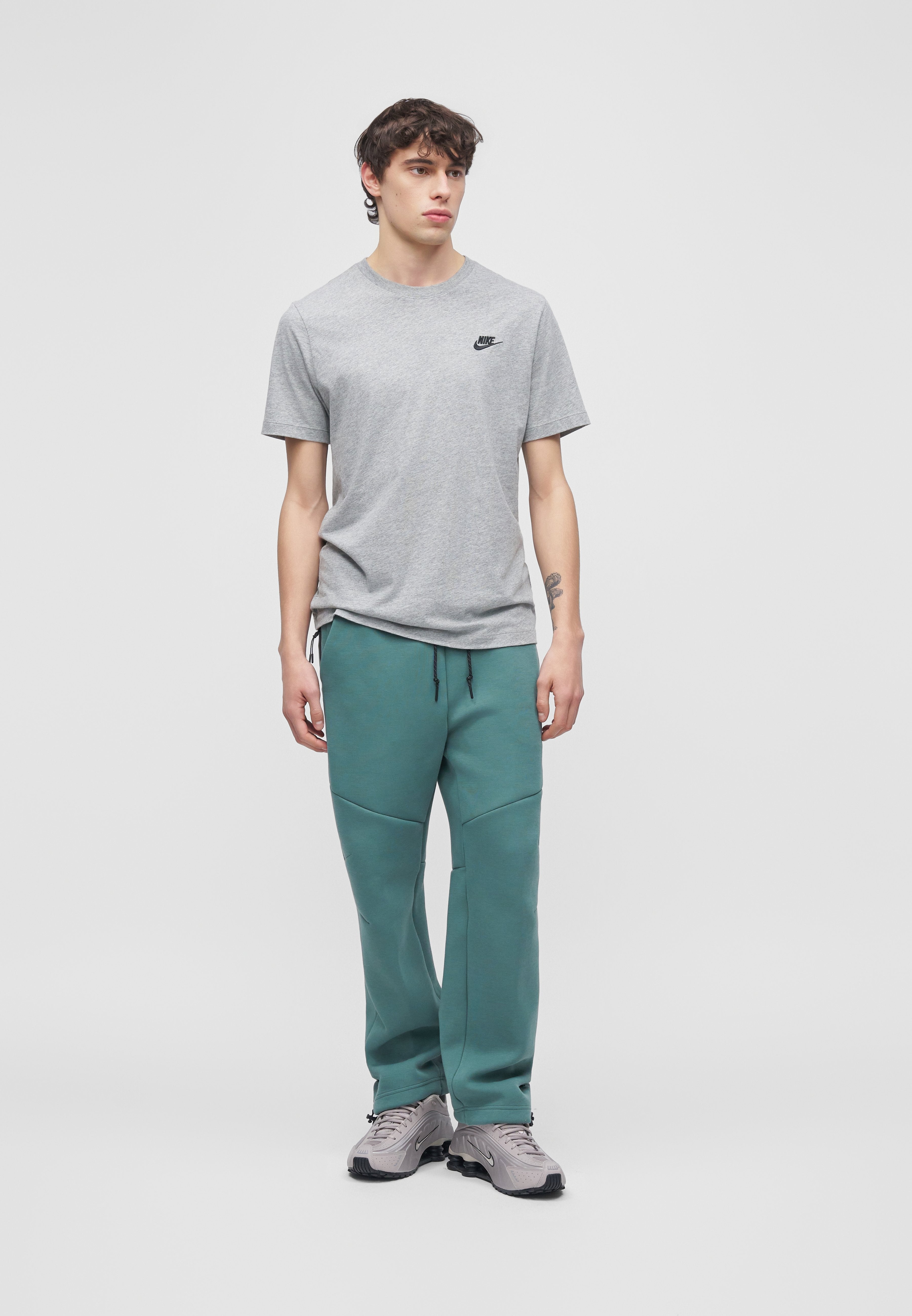 PANT - Tracksuit bottoms - mineral slate/black