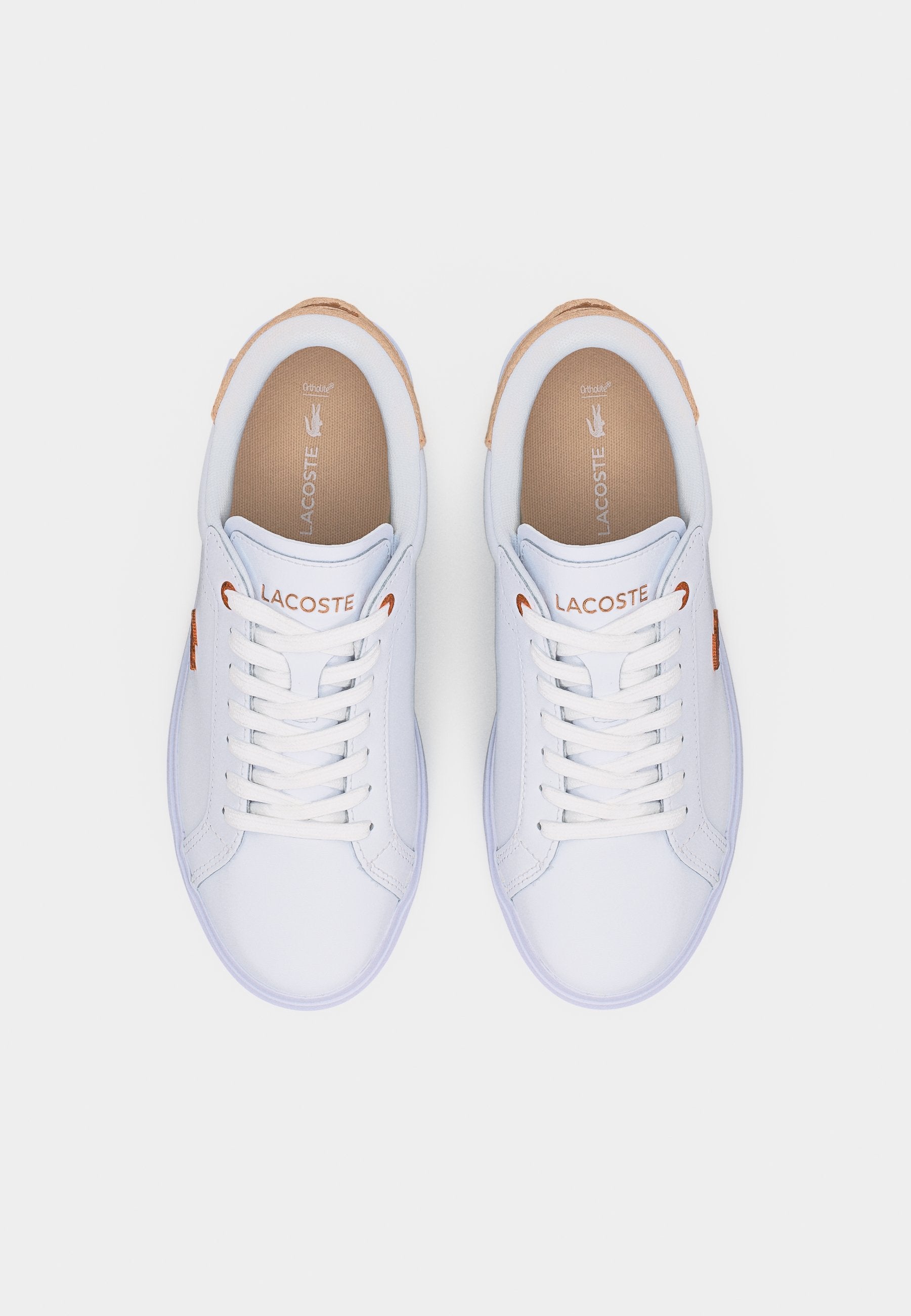 POWERCOURT 126 - Baskets - blanc/rose clair