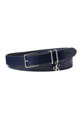 MONOGRAM KEEPER BELT - Belt - dark blue