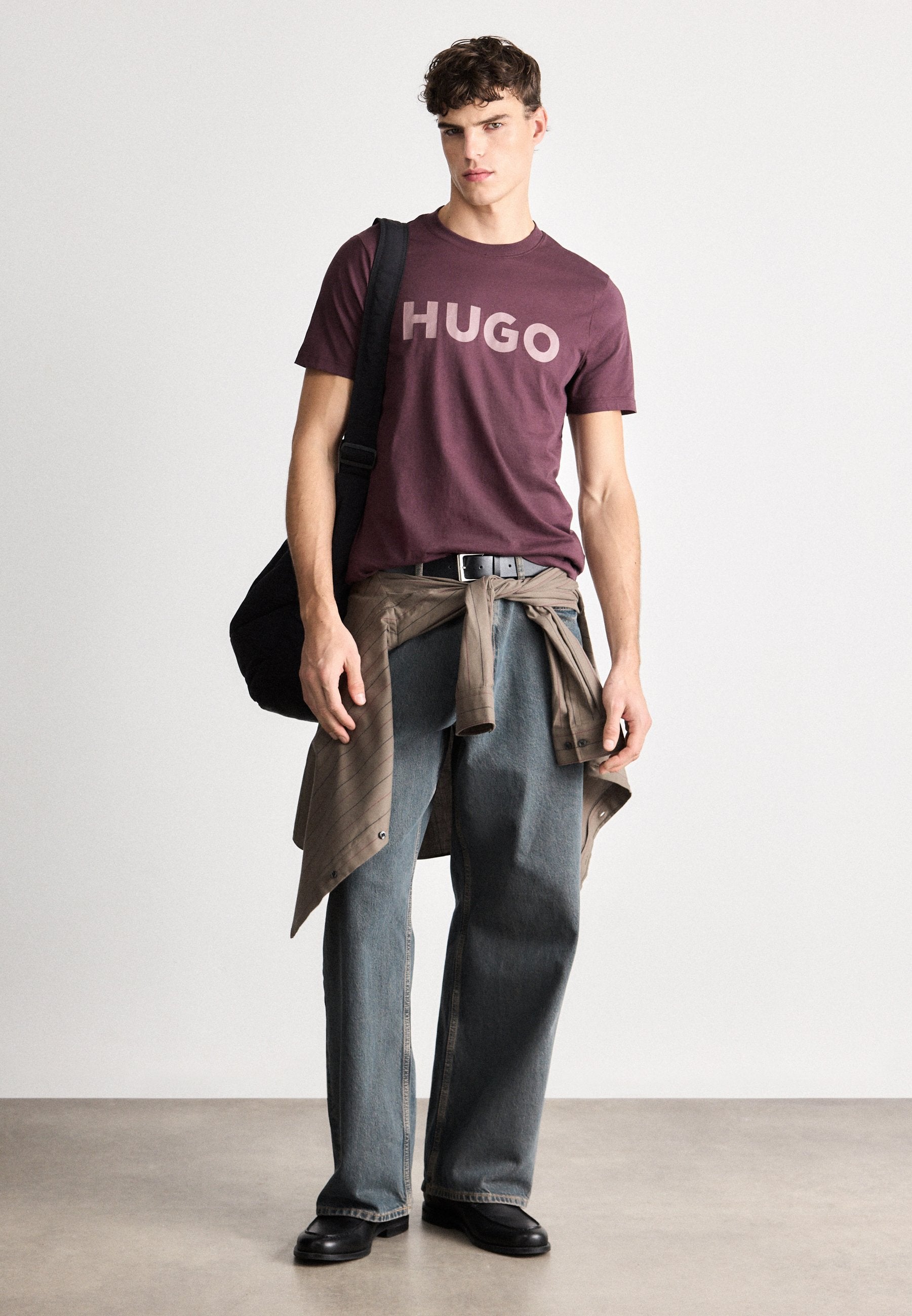 DULIVIO - Tee-shirt imprimé - marron ouvert