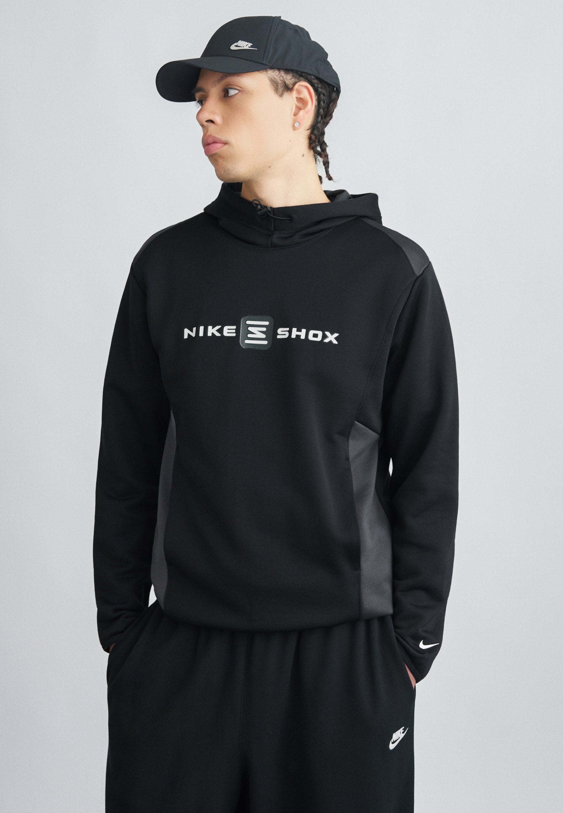 Hoodie - black/anthracite