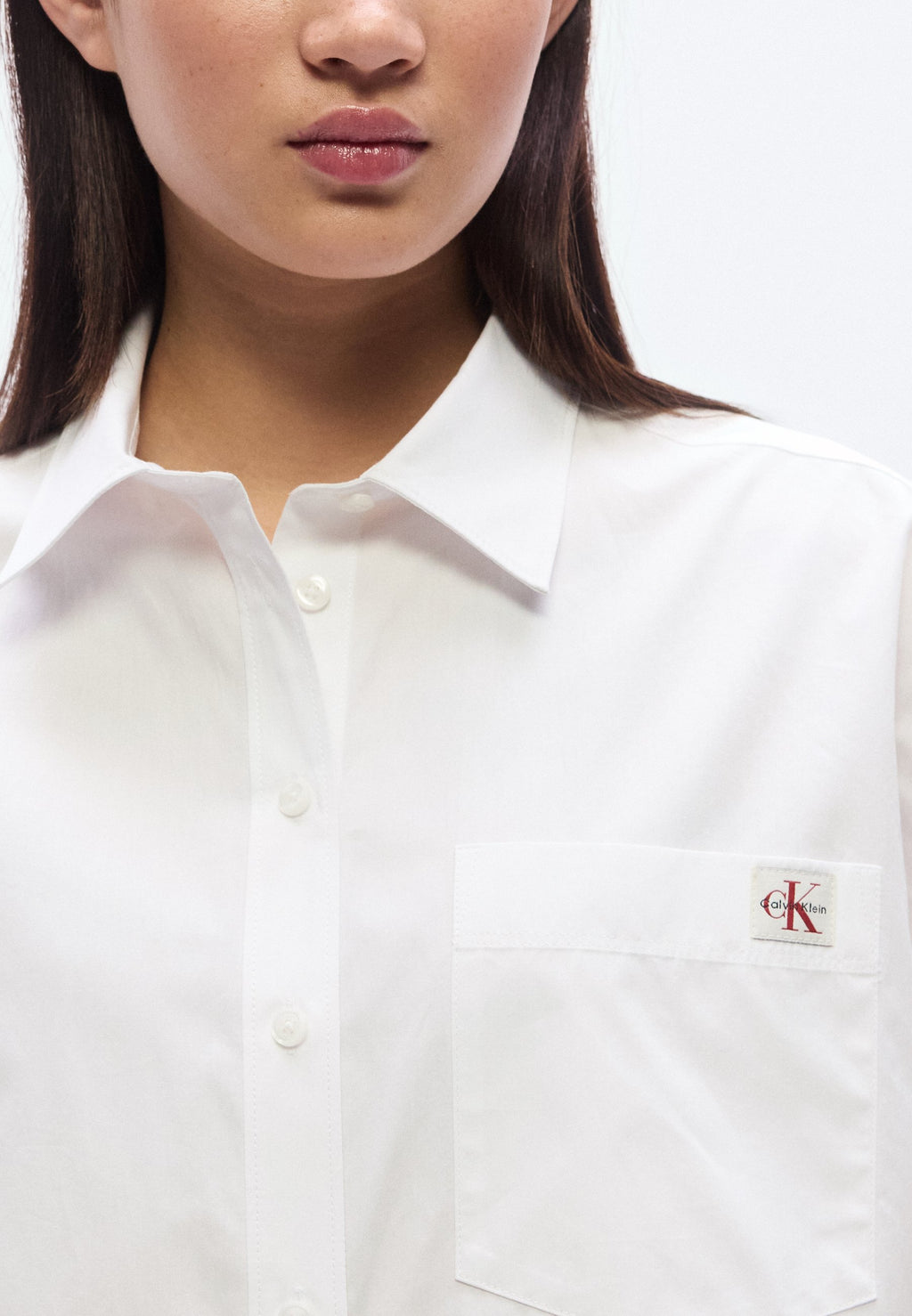 RELAXED  - Button-down blouse - brilliant white