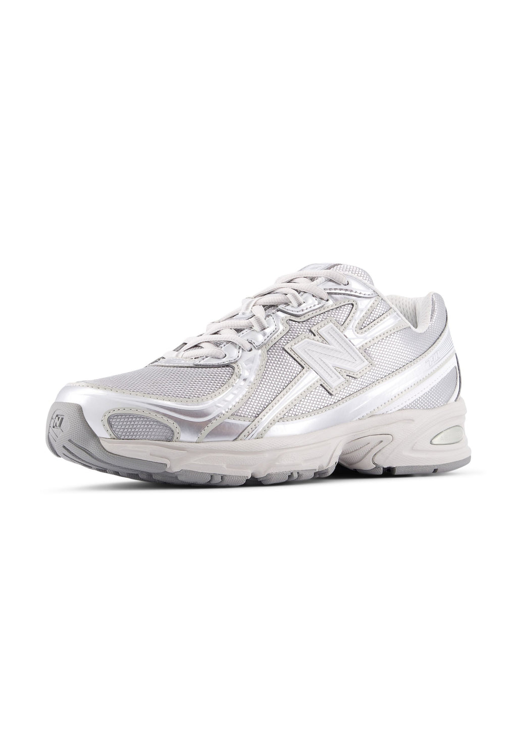 Trainers - metallic silver metallic silver